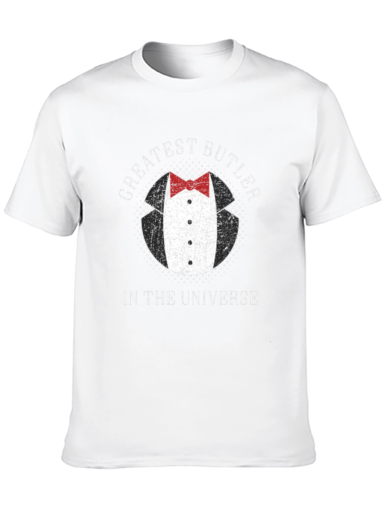 Greatest Butler in the Universe Black T-Shirt