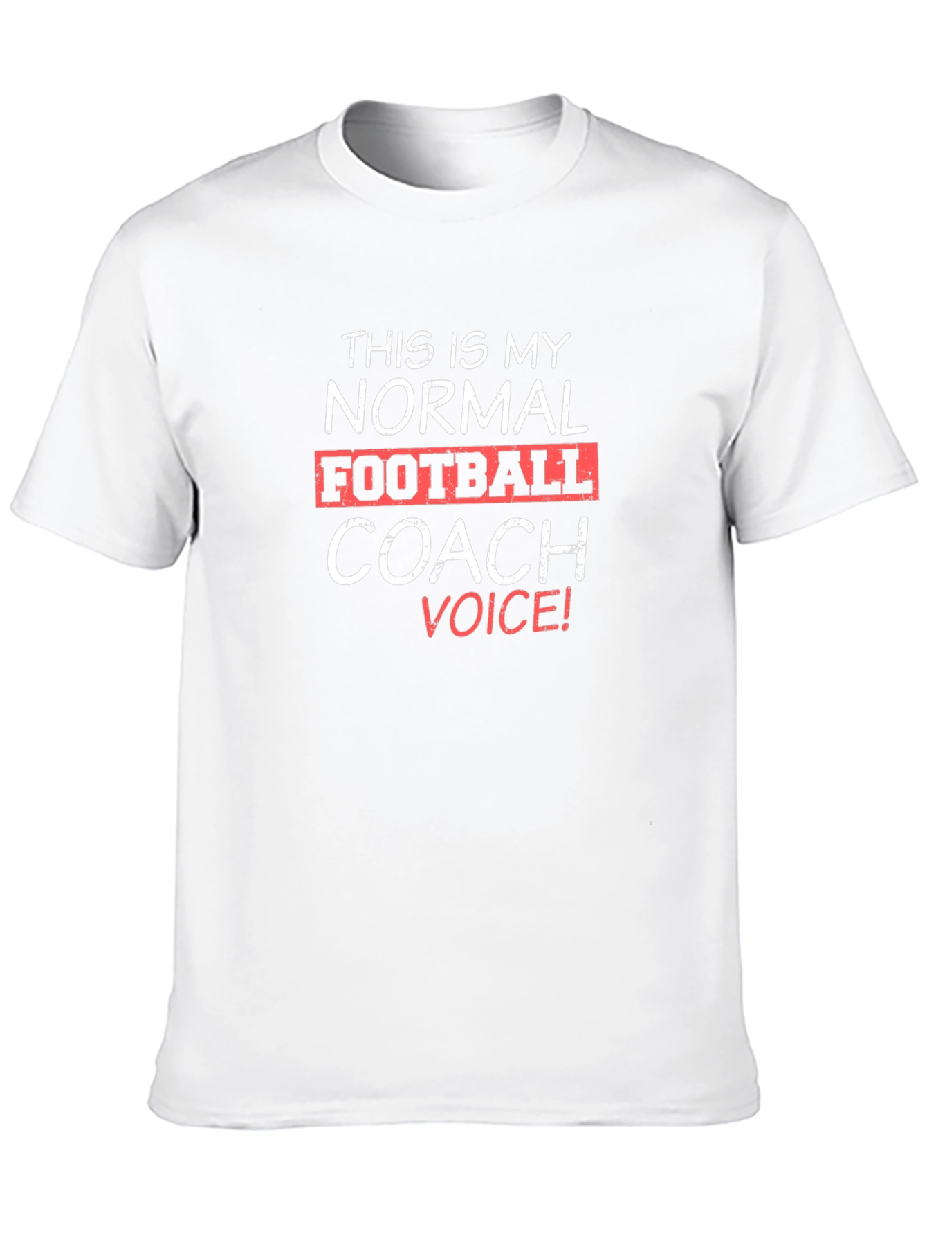 Funny Football Coach Voice T-Shirt