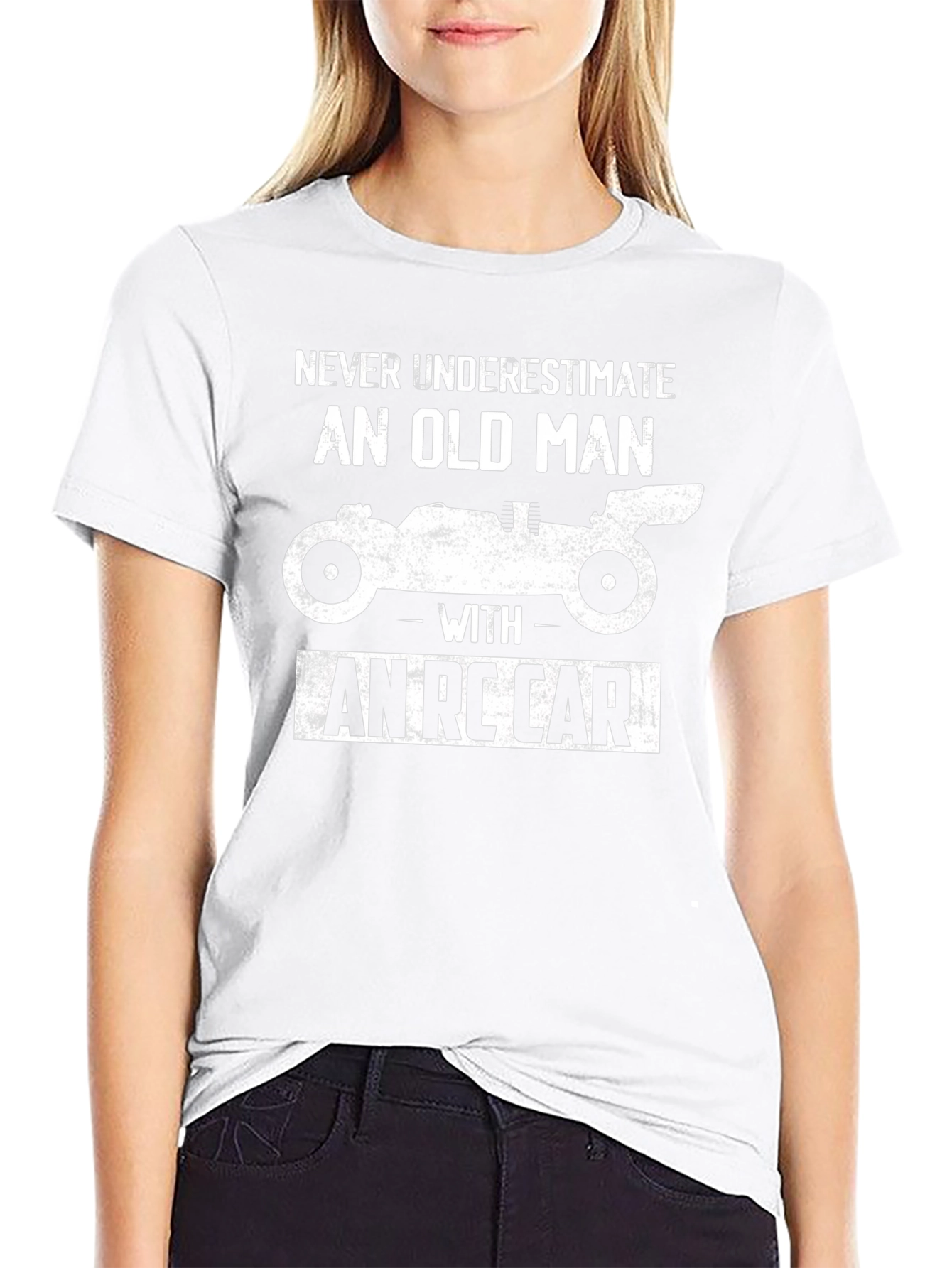 Old Man RC Car T-Shirt - Hobby Racing Gift