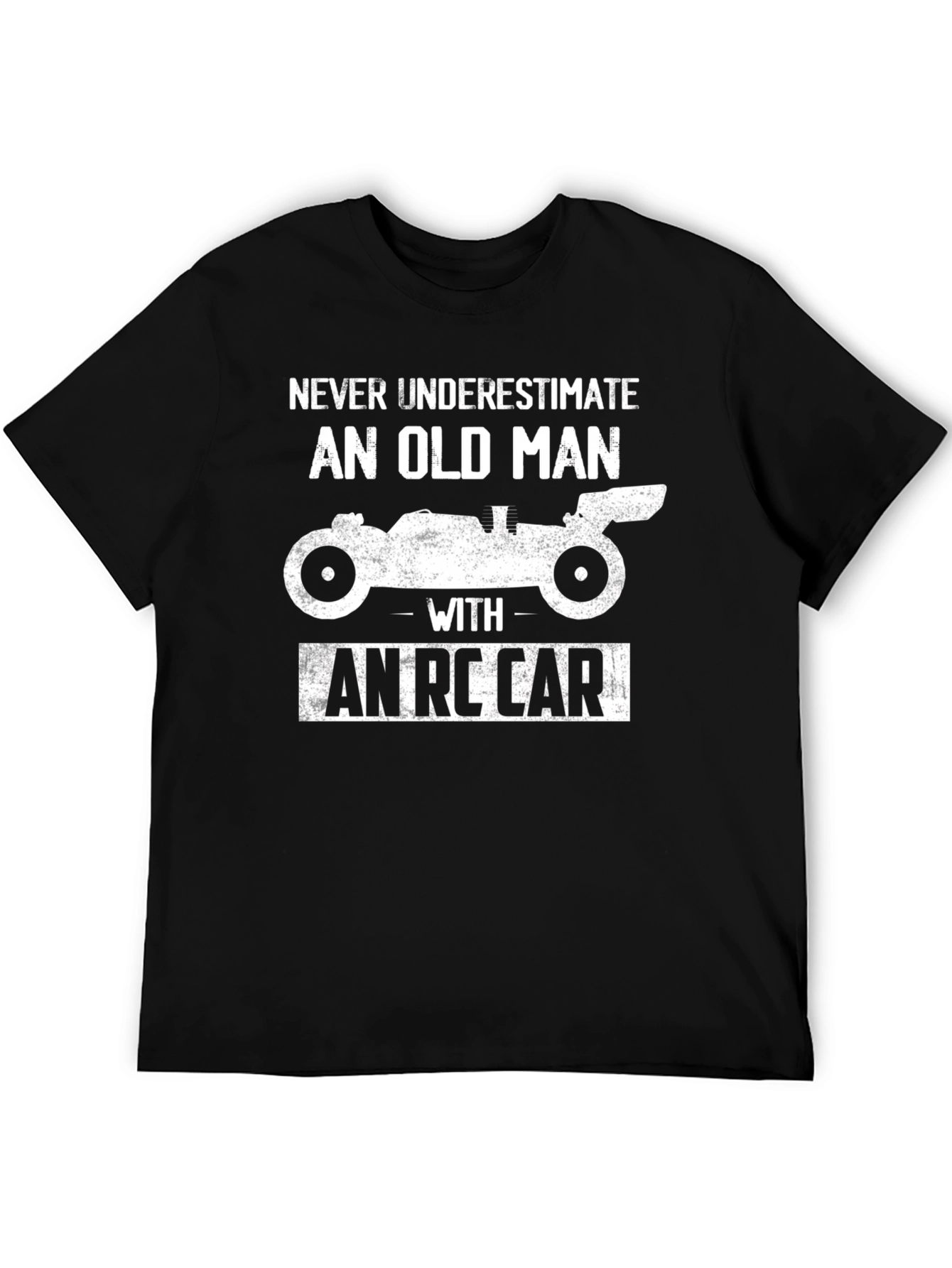 Old Man RC Car T-Shirt - Hobby Racing Gift