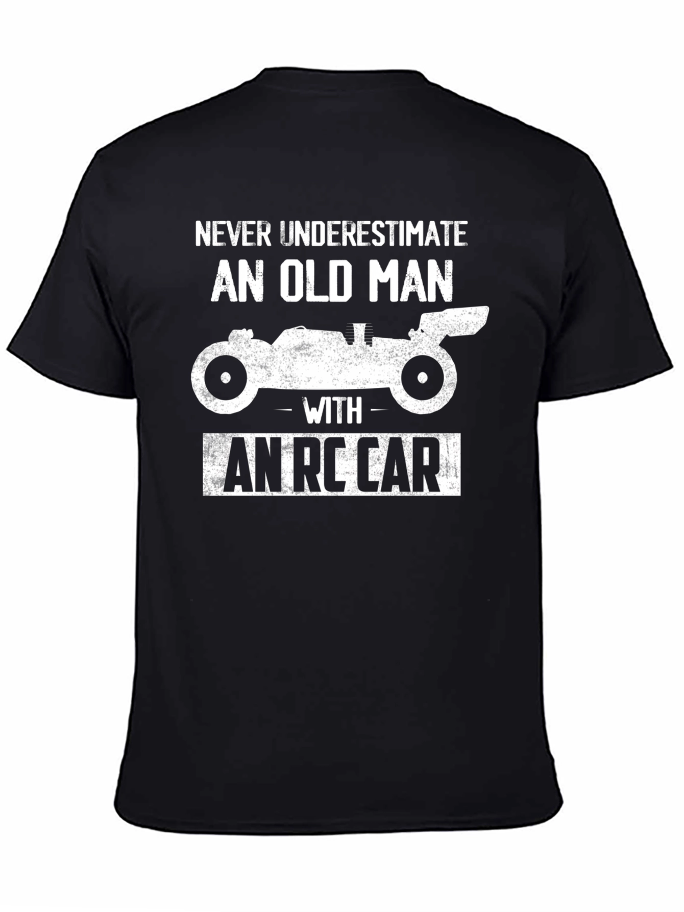 Old Man RC Car T-Shirt - Hobby Racing Gift