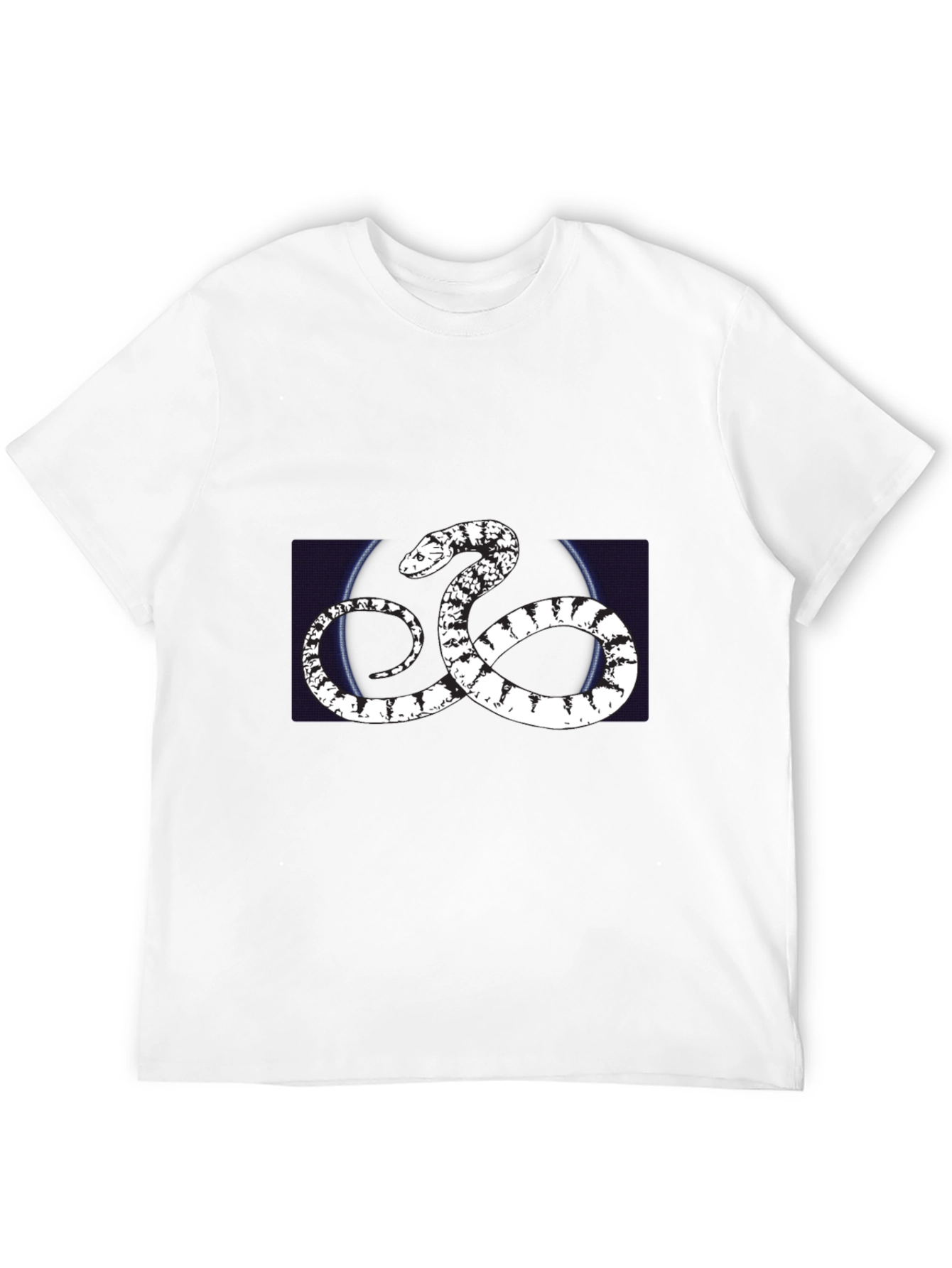 Snake Graphic Black T-Shirt - Trendy Casual Wear
