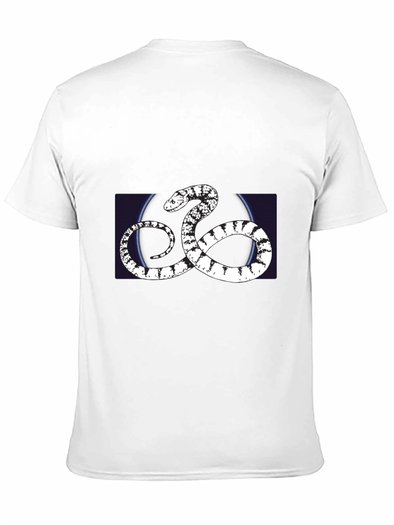 Snake Graphic Black T-Shirt - Trendy Casual Wear