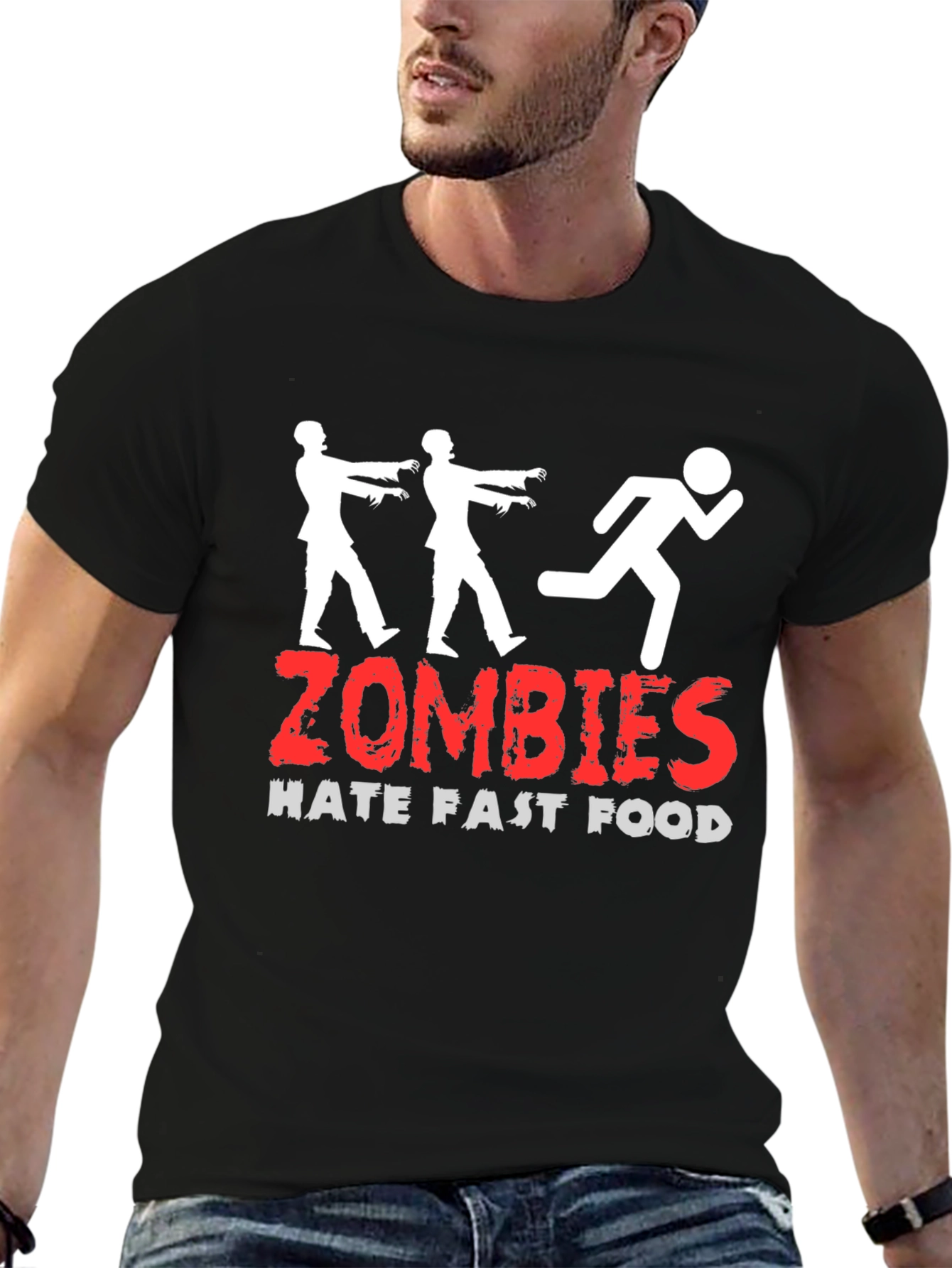 Zombie Hate Fast Food T-Shirt