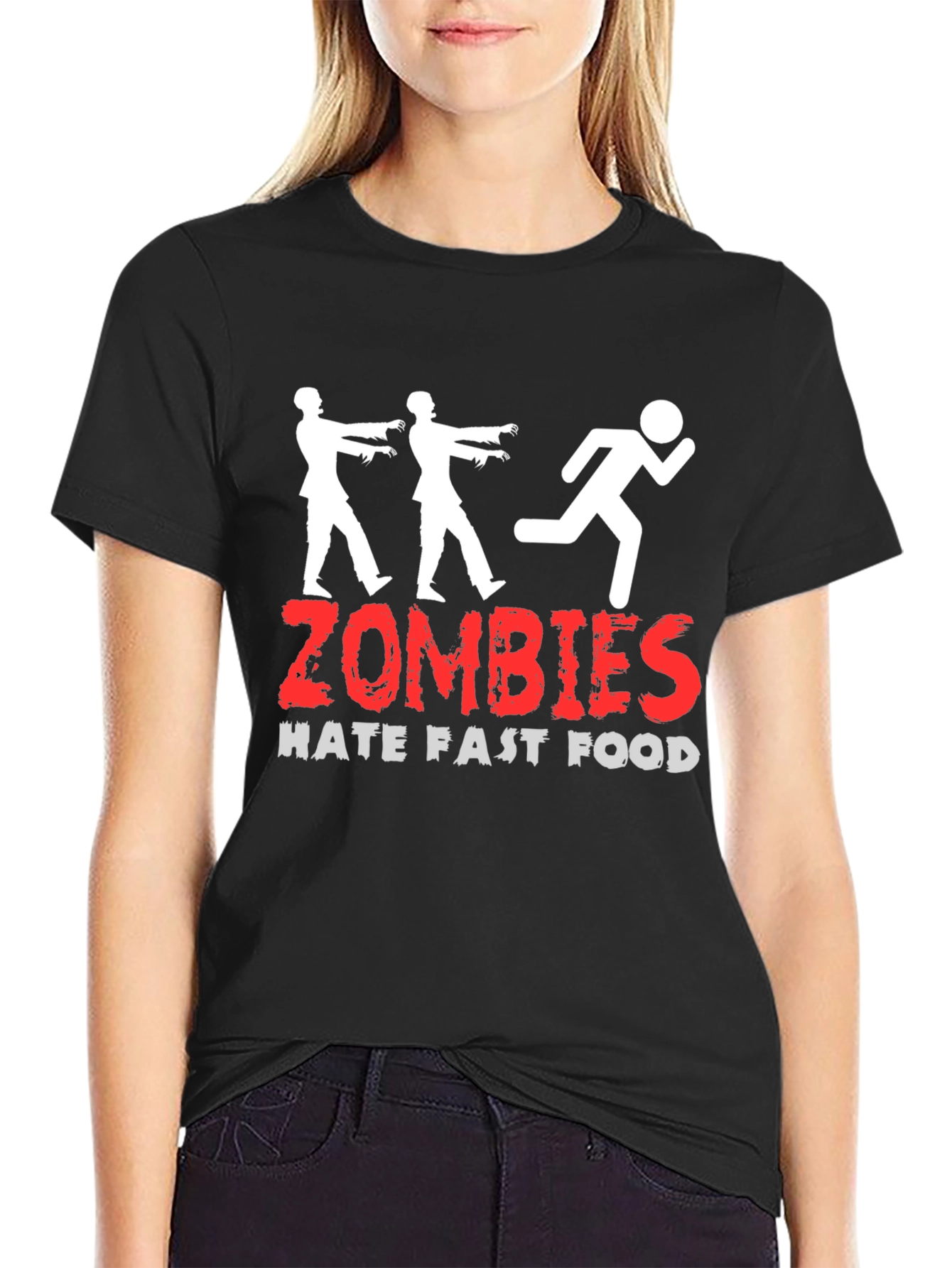 Zombie Hate Fast Food T-Shirt
