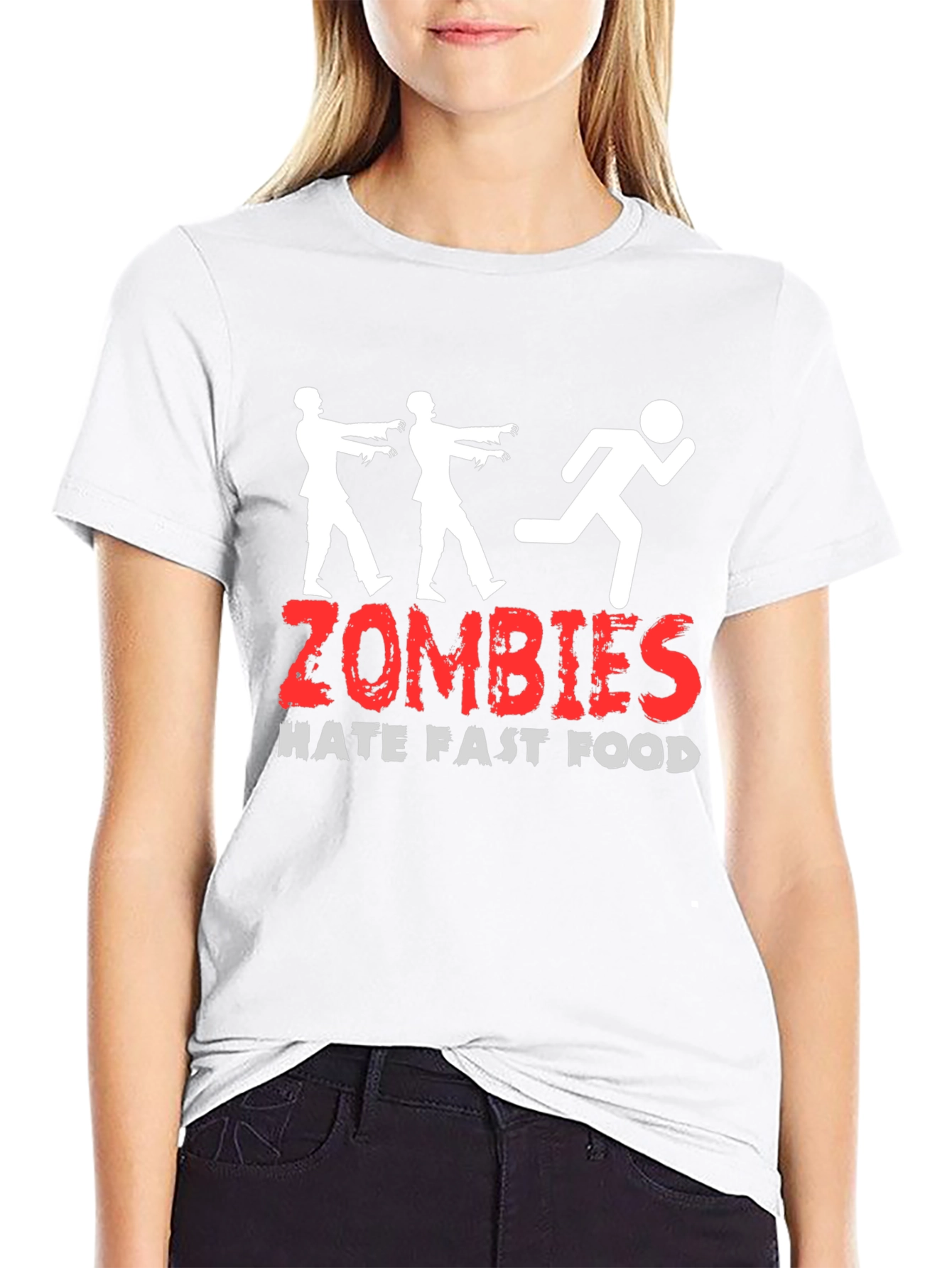 Zombie Hate Fast Food T-Shirt