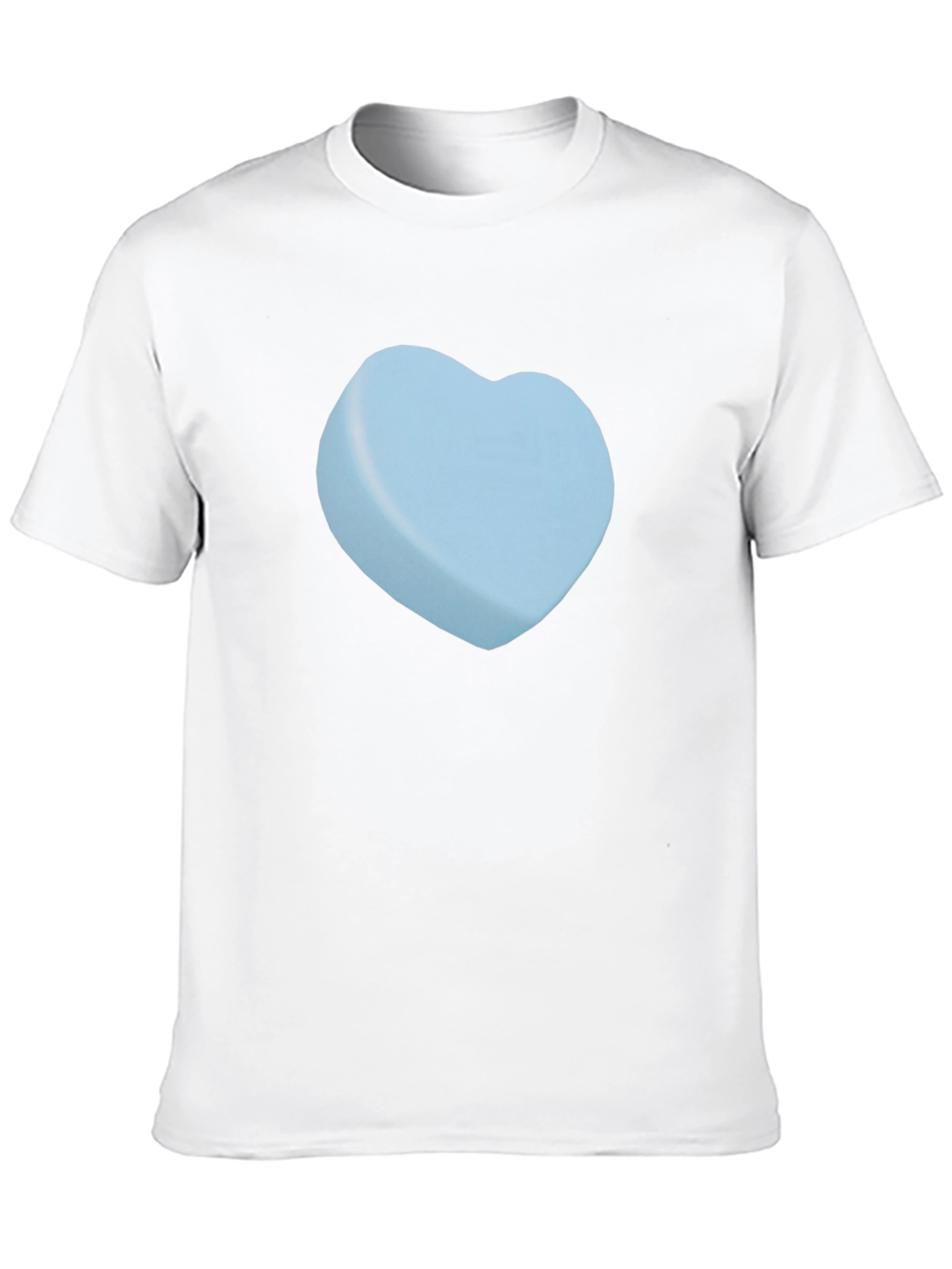 Heart Candy Graphic Tee - Black Casual T-Shirt