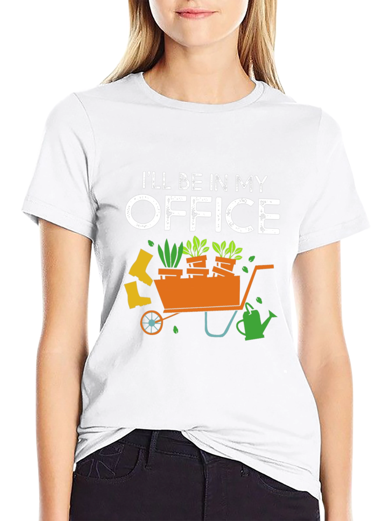 Gardening Office T-Shirt: Gardener Gift