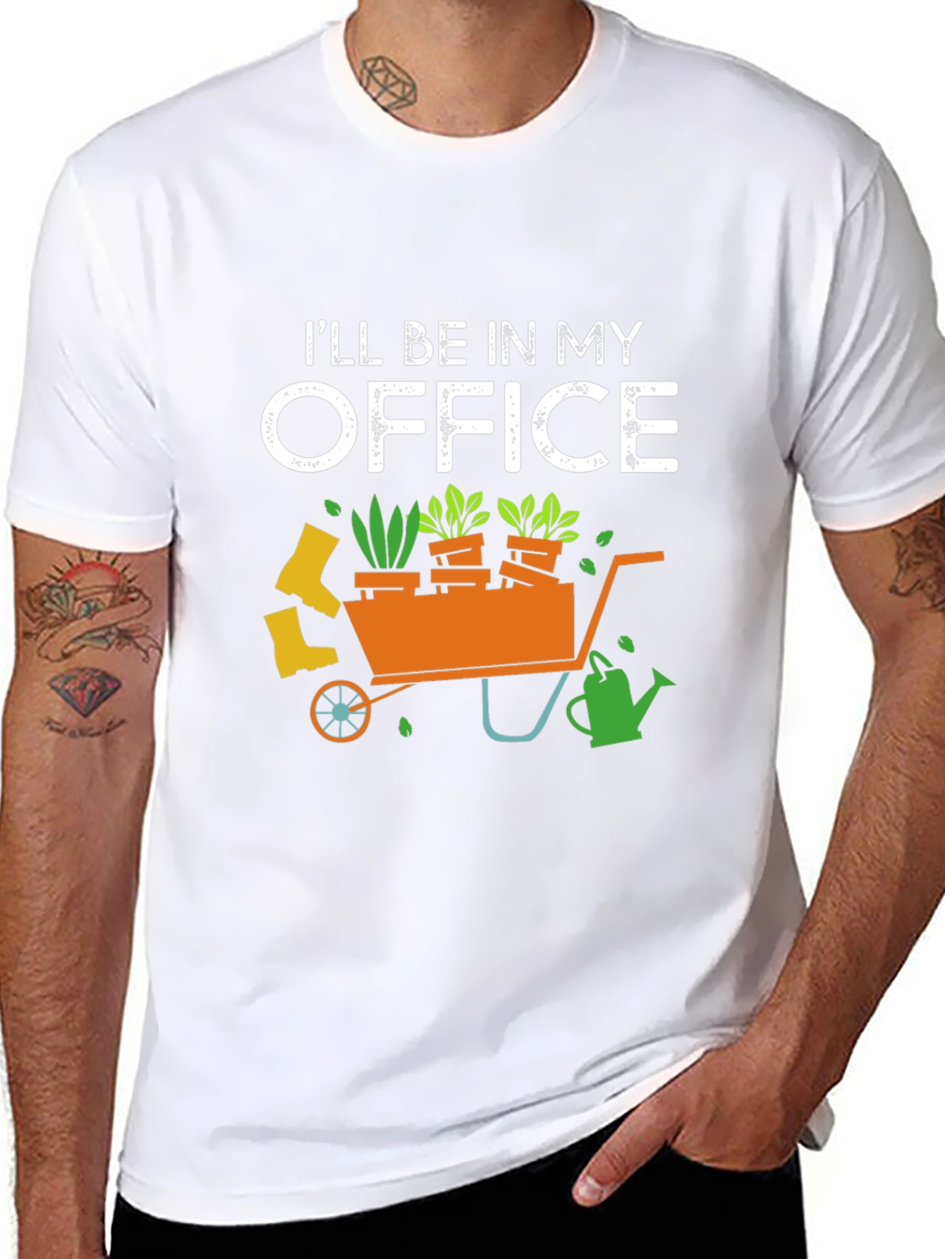 Gardening Office T-Shirt: Gardener Gift