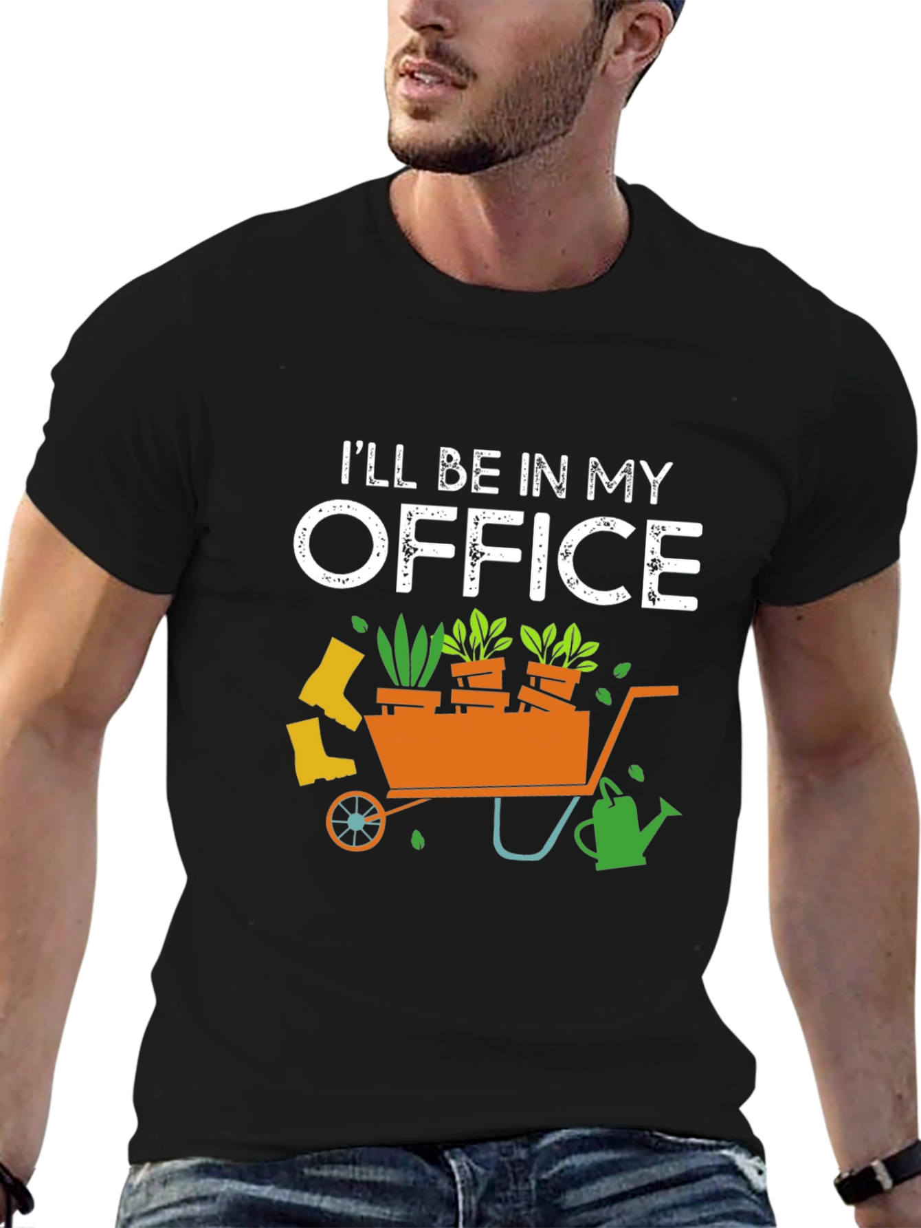 Gardening Office T-Shirt: Gardener Gift