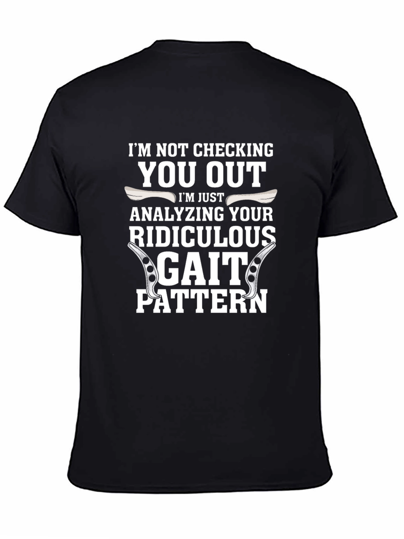 Gait Pattern Funny T-Shirt