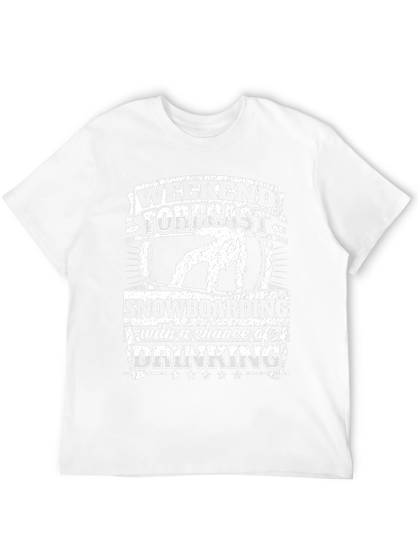 Snowboarding & Drinking Tee