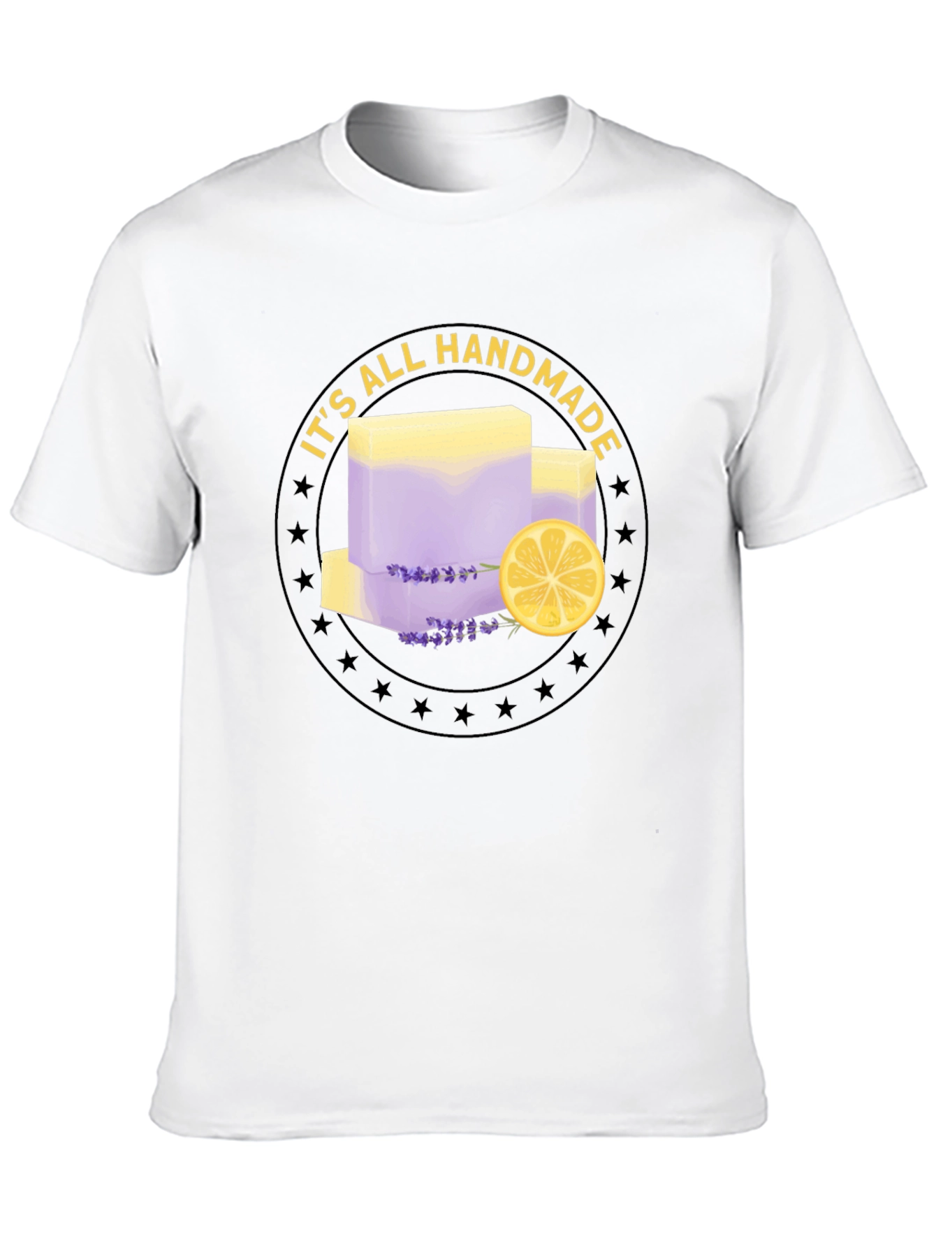 Handmade Soap Graphic Tee - Fresh & Clean