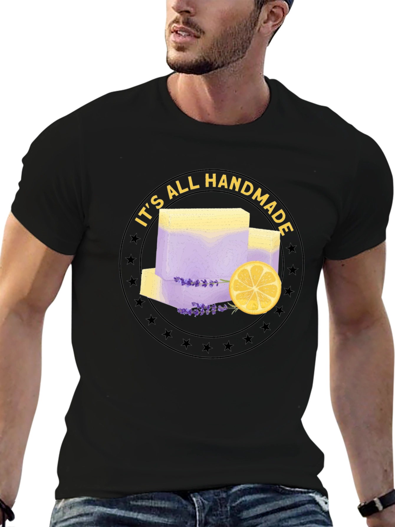 Handmade Soap Graphic Tee - Fresh & Clean