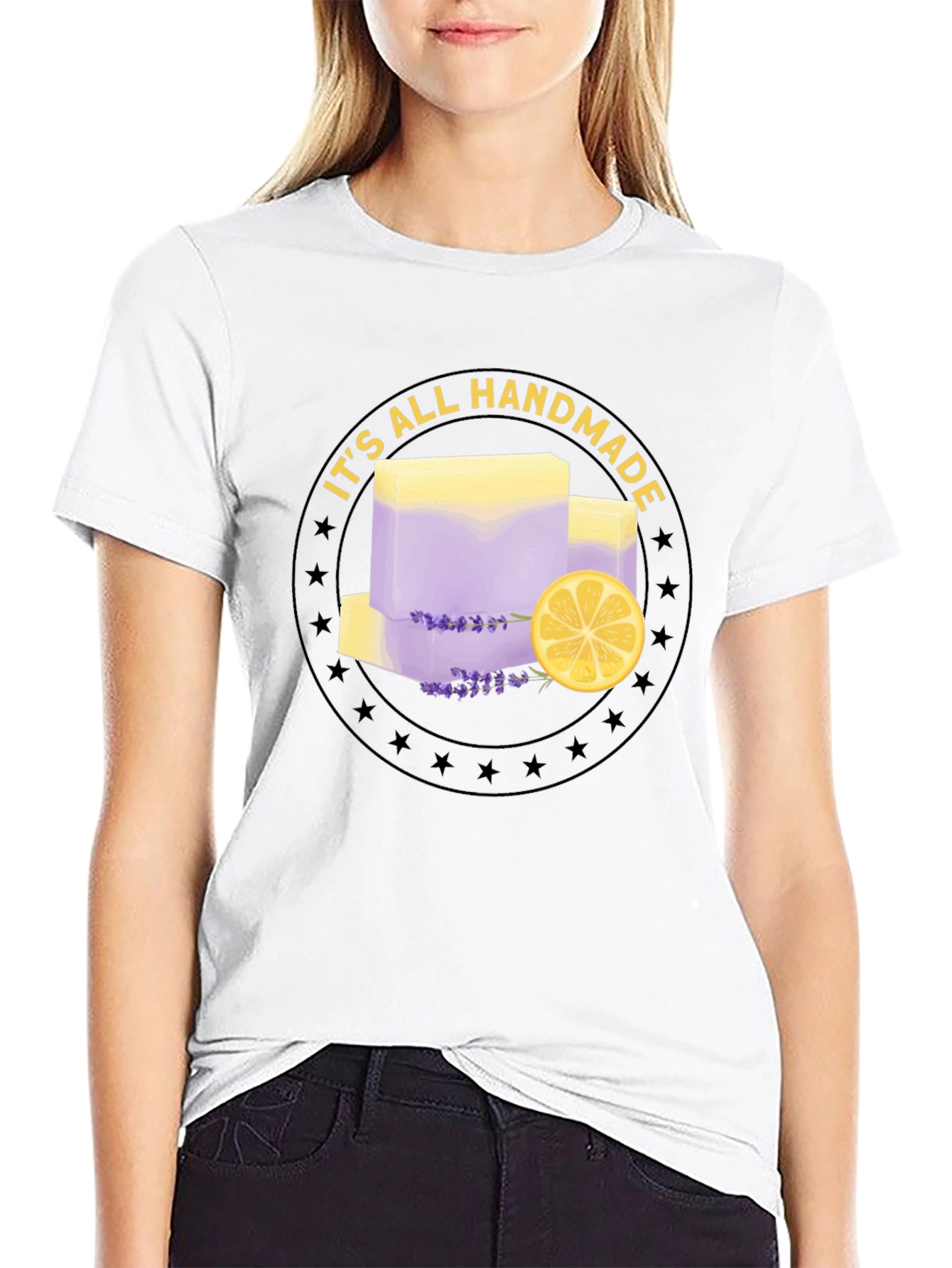 Handmade Soap Graphic Tee - Fresh & Clean
