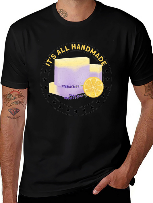 Handmade Soap Graphic Tee - Fresh & Clean