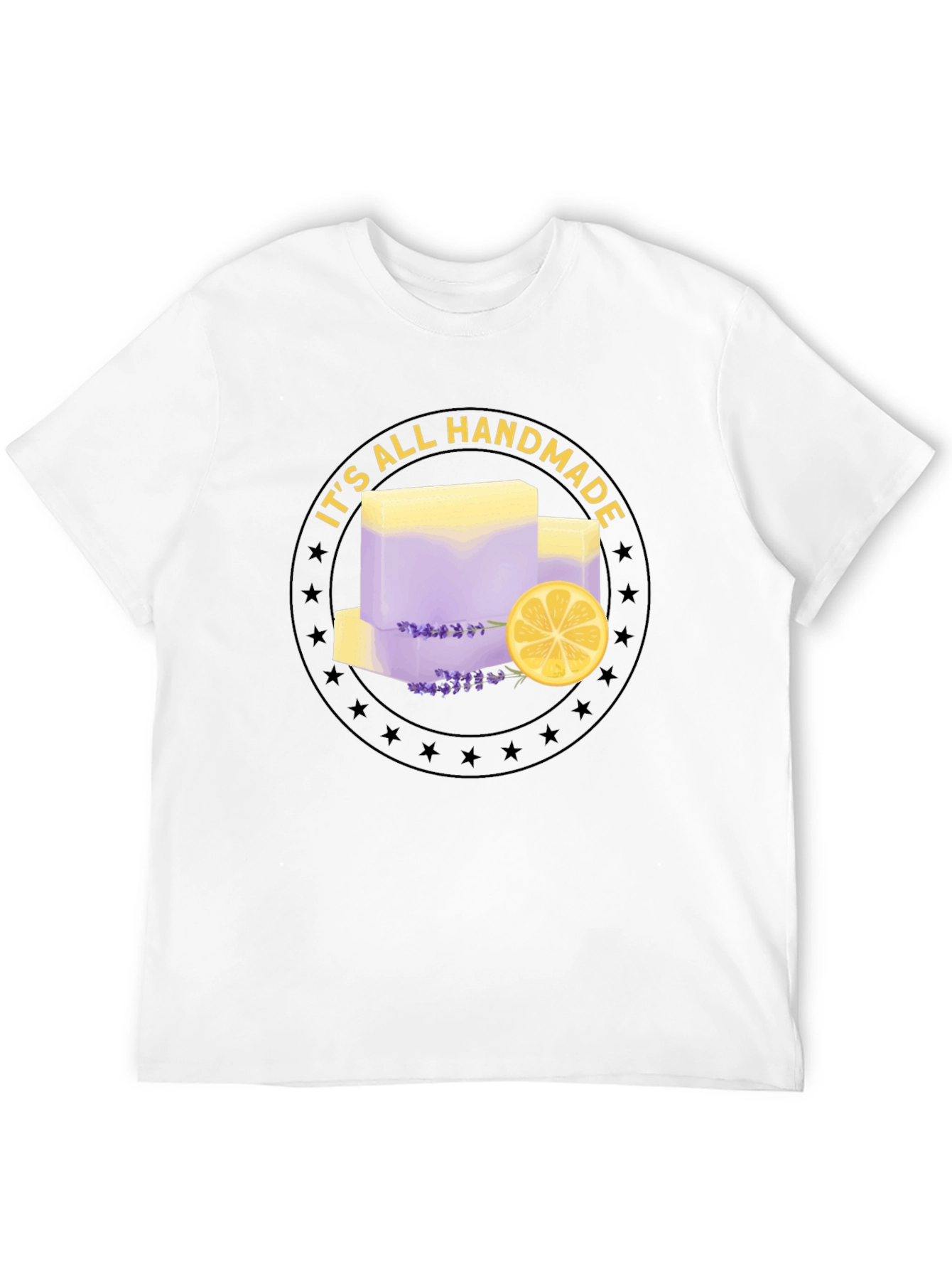 Handmade Soap Graphic Tee - Fresh & Clean
