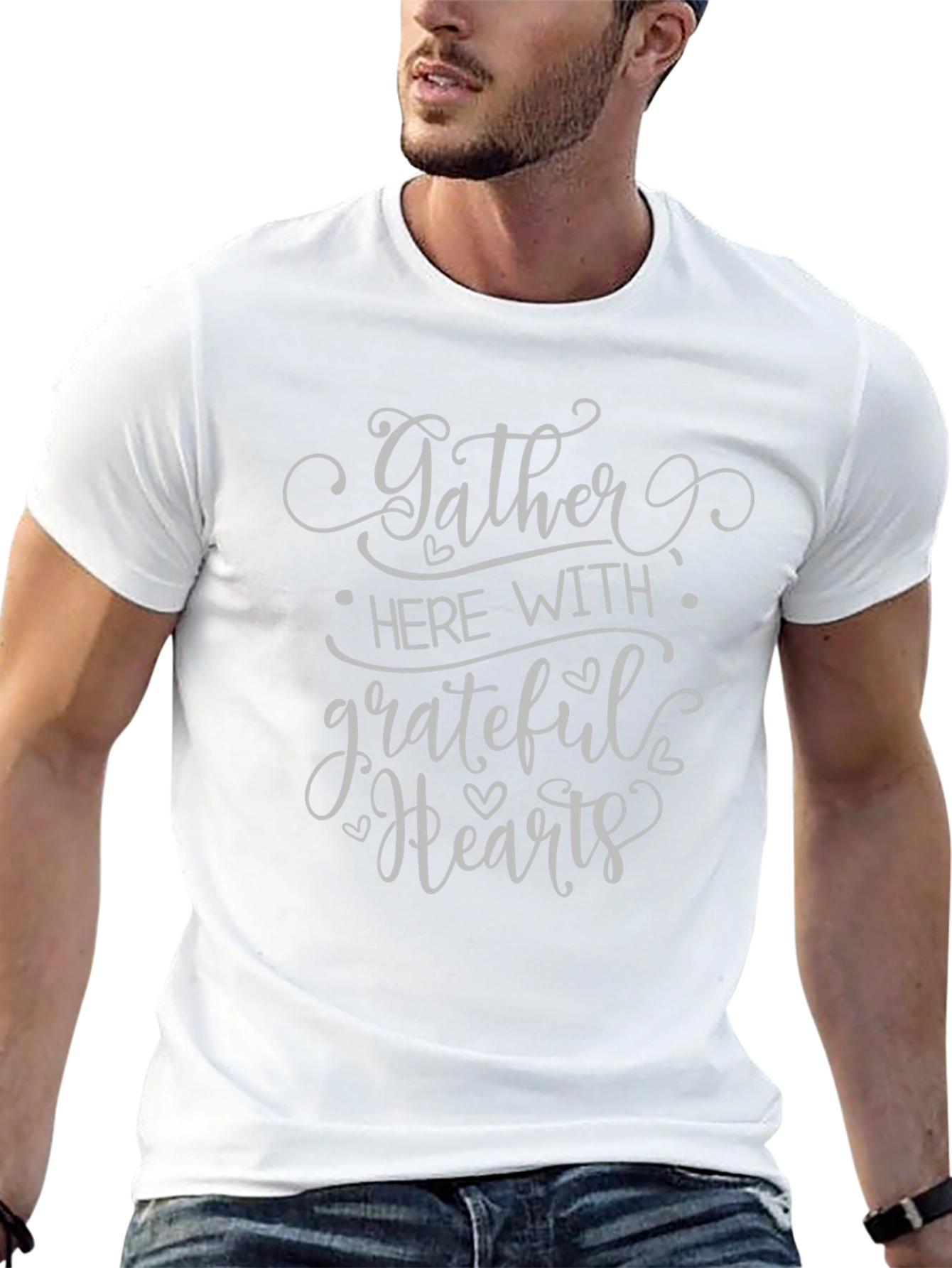 Gather Here With Grateful Hearts T-Shirt