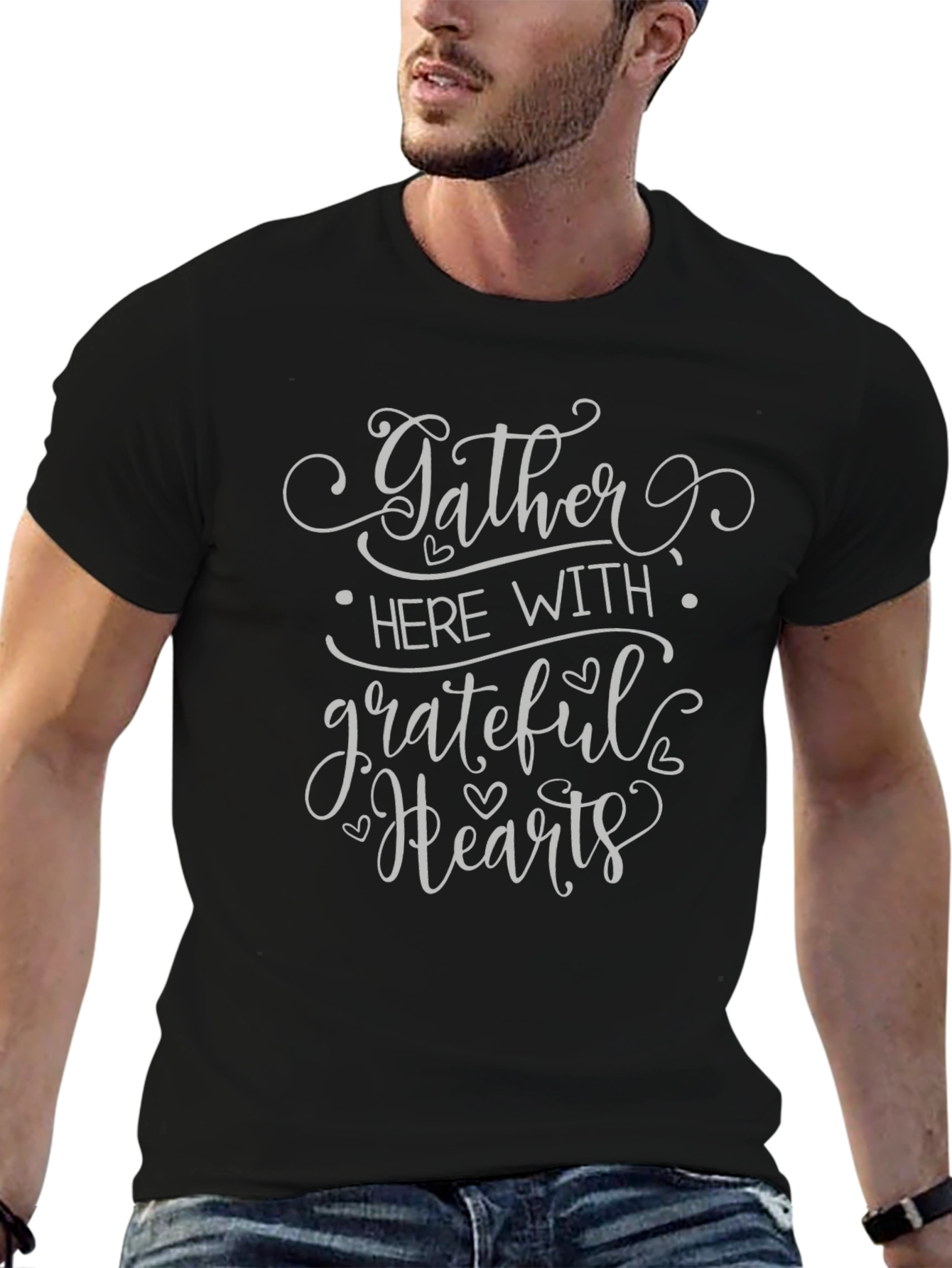 Gather Here With Grateful Hearts T-Shirt