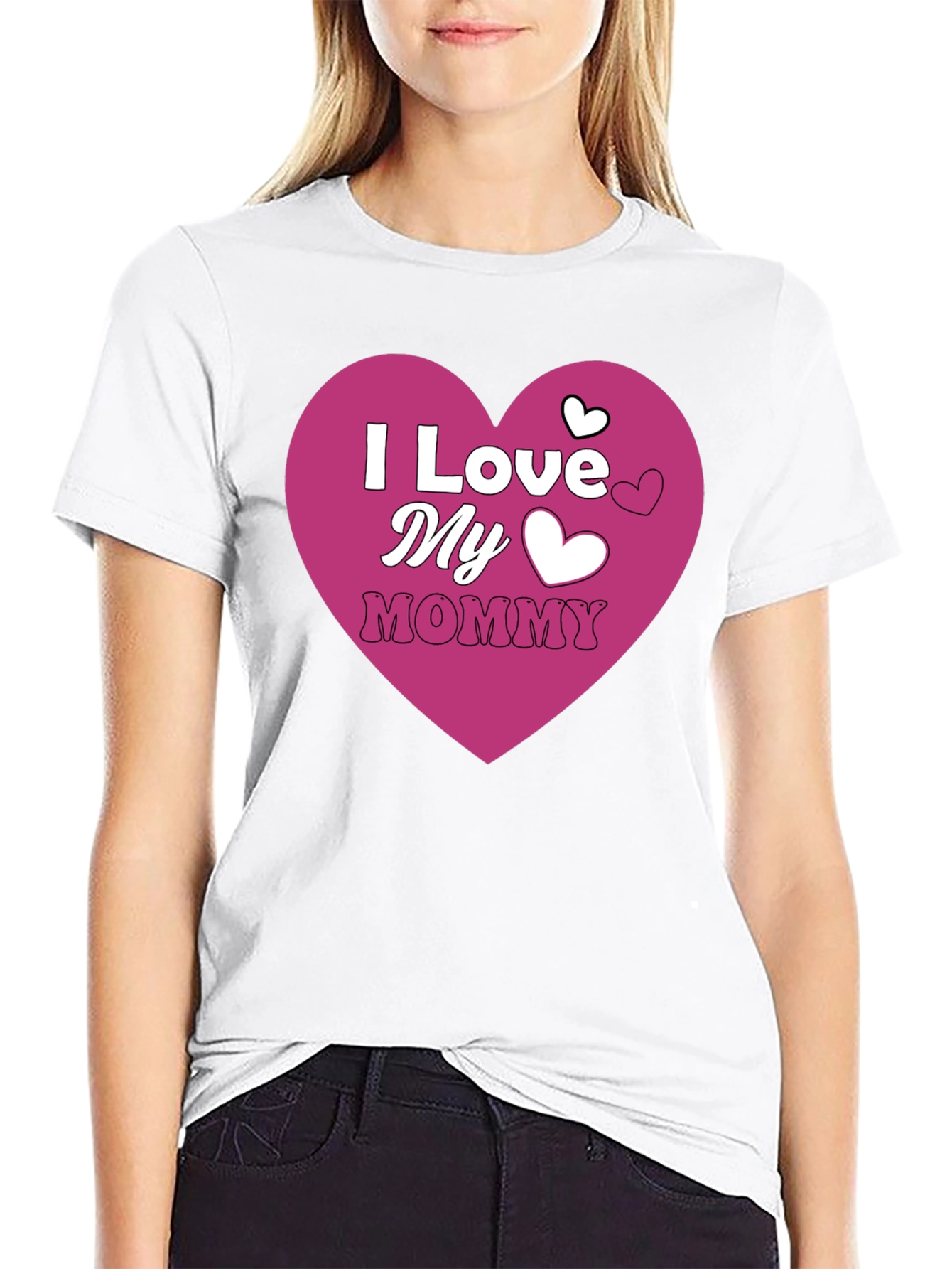 I Love My Mommy Graphic Tee - Mens