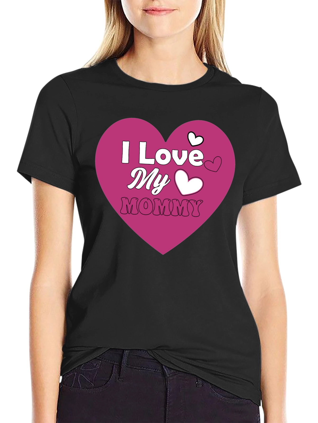 I Love My Mommy Graphic Tee - Mens