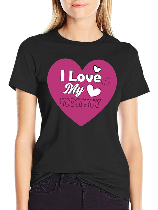 I Love My Mommy Graphic Tee - Mens