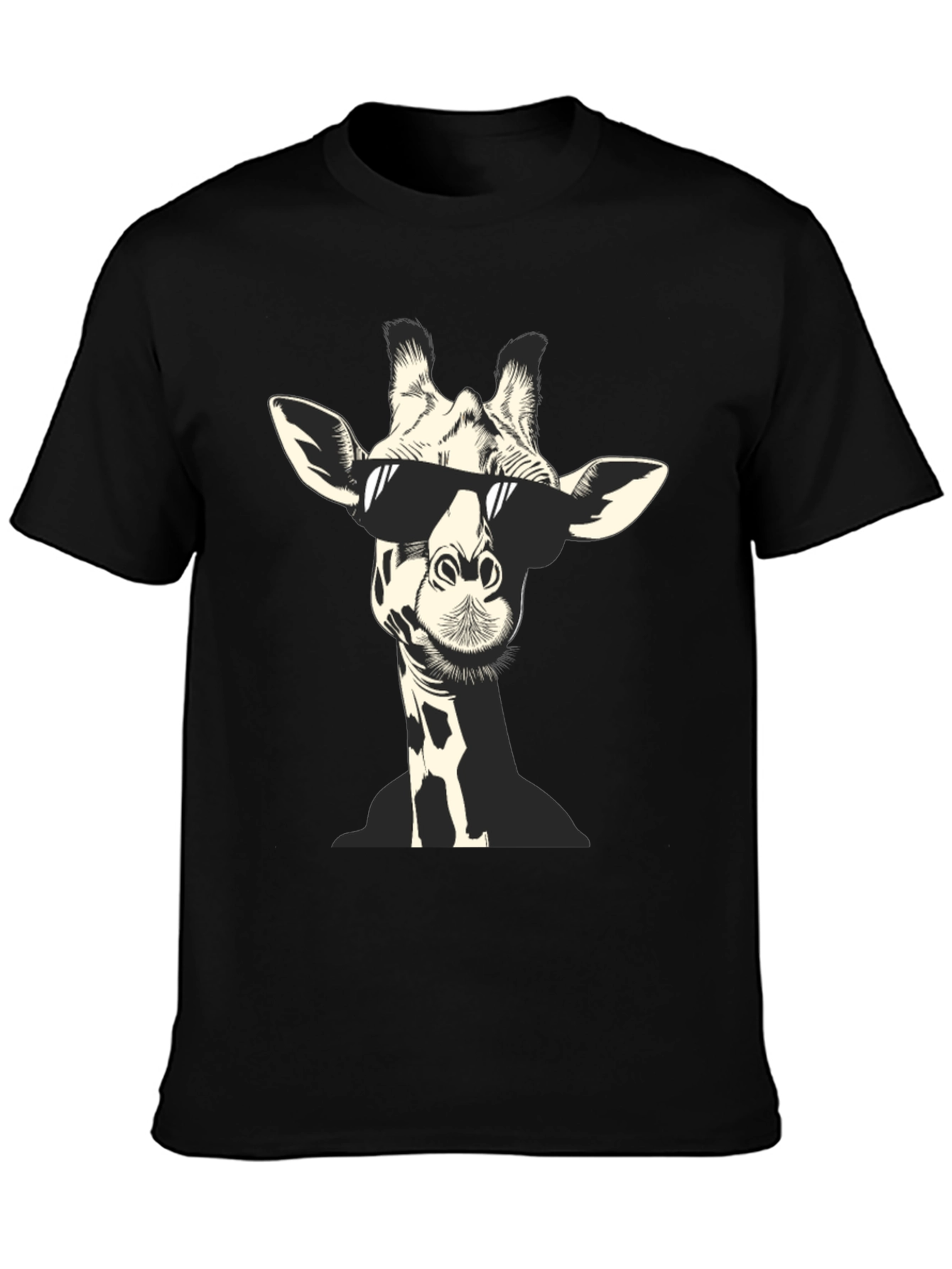 Cool Giraffe Graphic T-Shirt