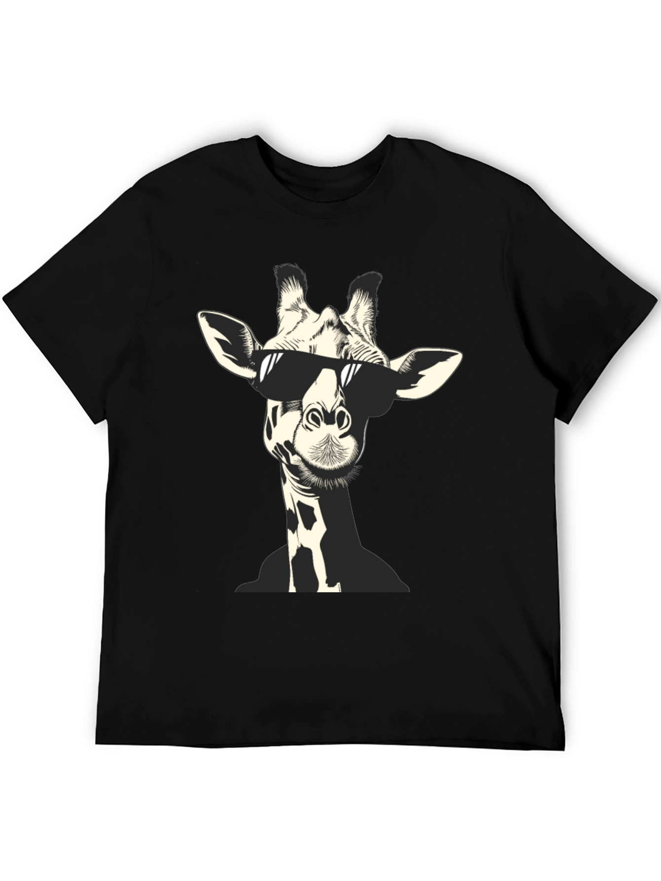 Cool Giraffe Graphic T-Shirt