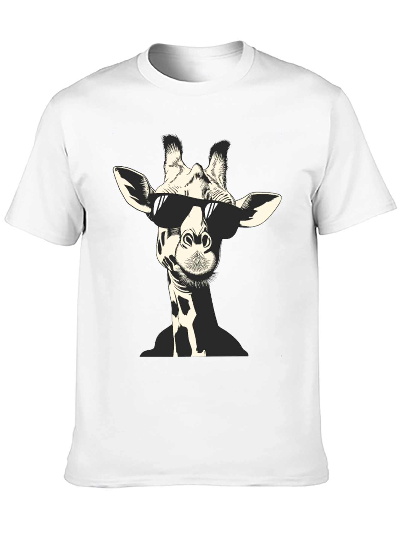 Cool Giraffe Graphic T-Shirt