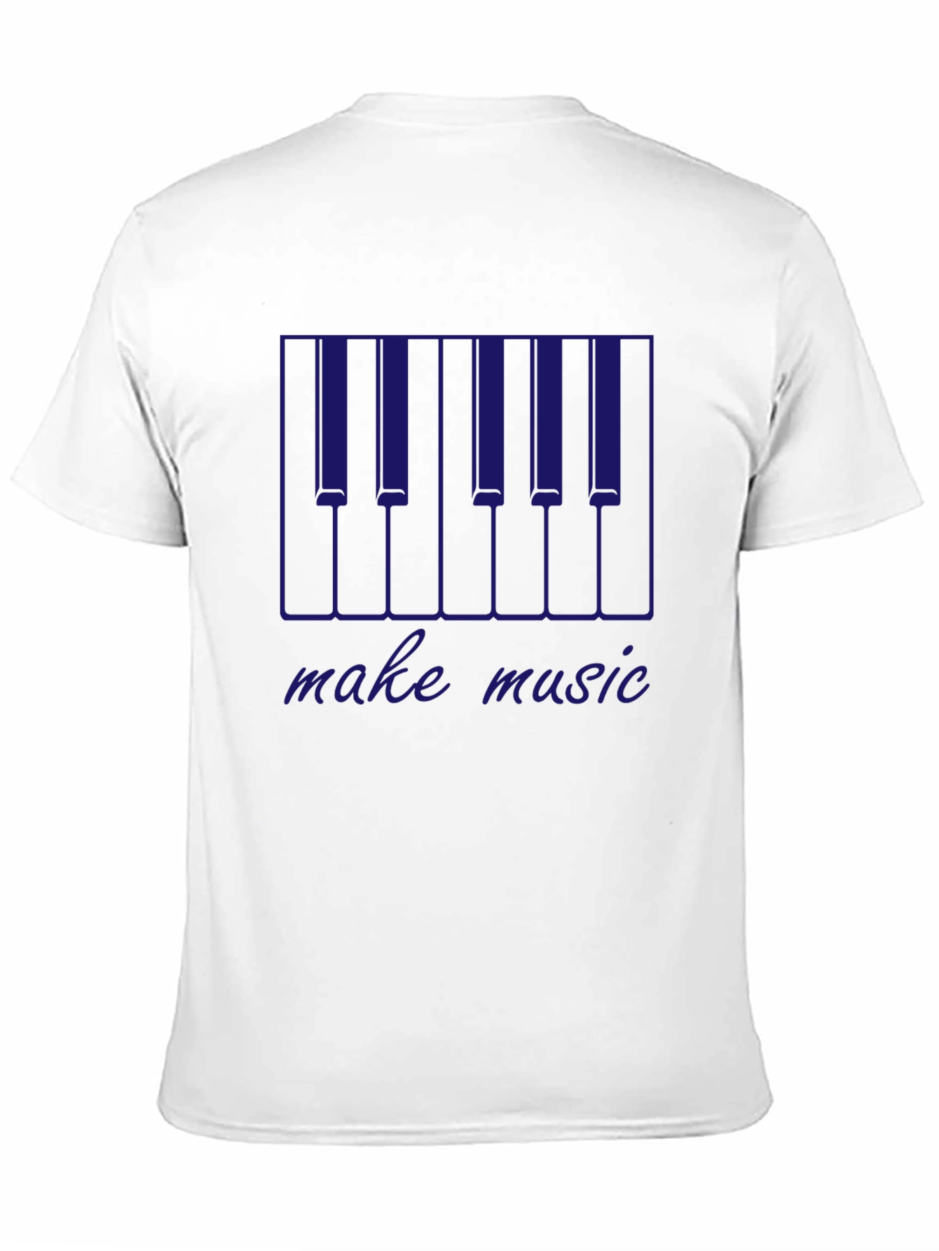 Make Music Piano Keys Graphic T-Shirt