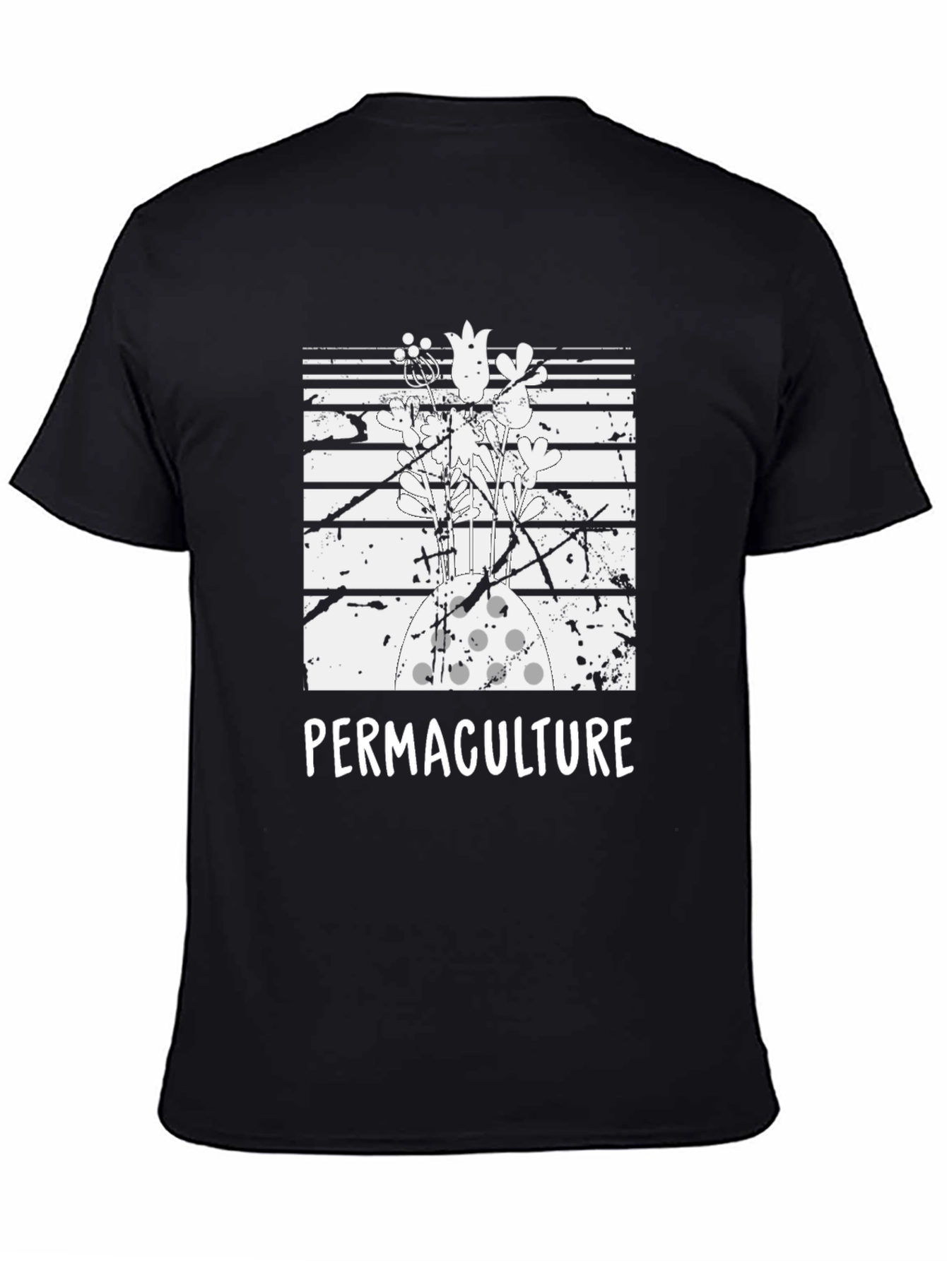 Permaculture Graphic Tee - Sustainable Living Shirt