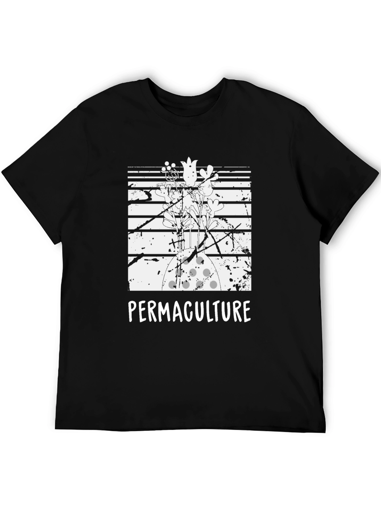 Permaculture Graphic Tee - Sustainable Living Shirt