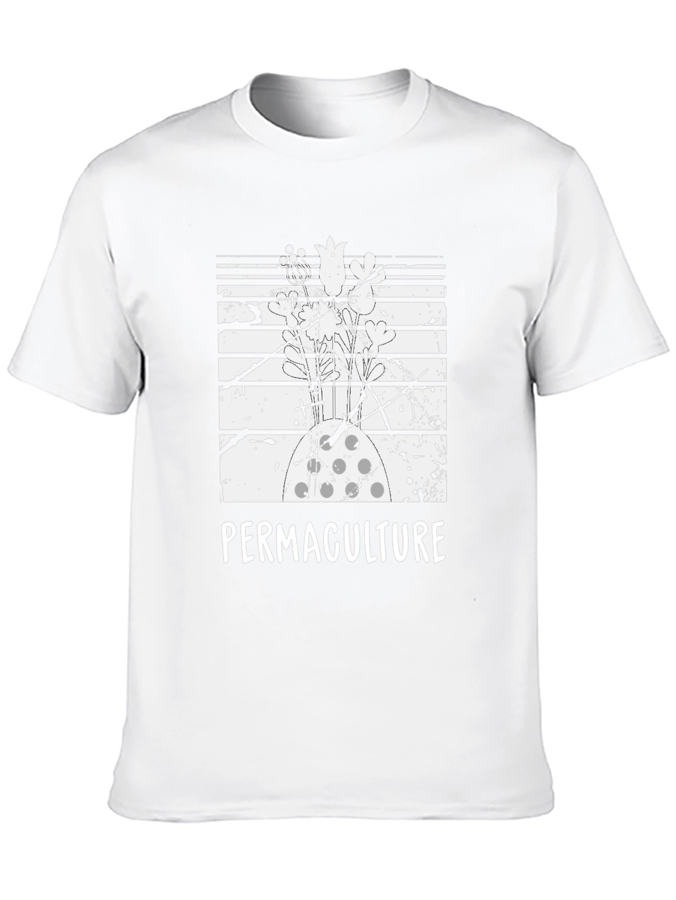 Permaculture Graphic Tee - Sustainable Living Shirt