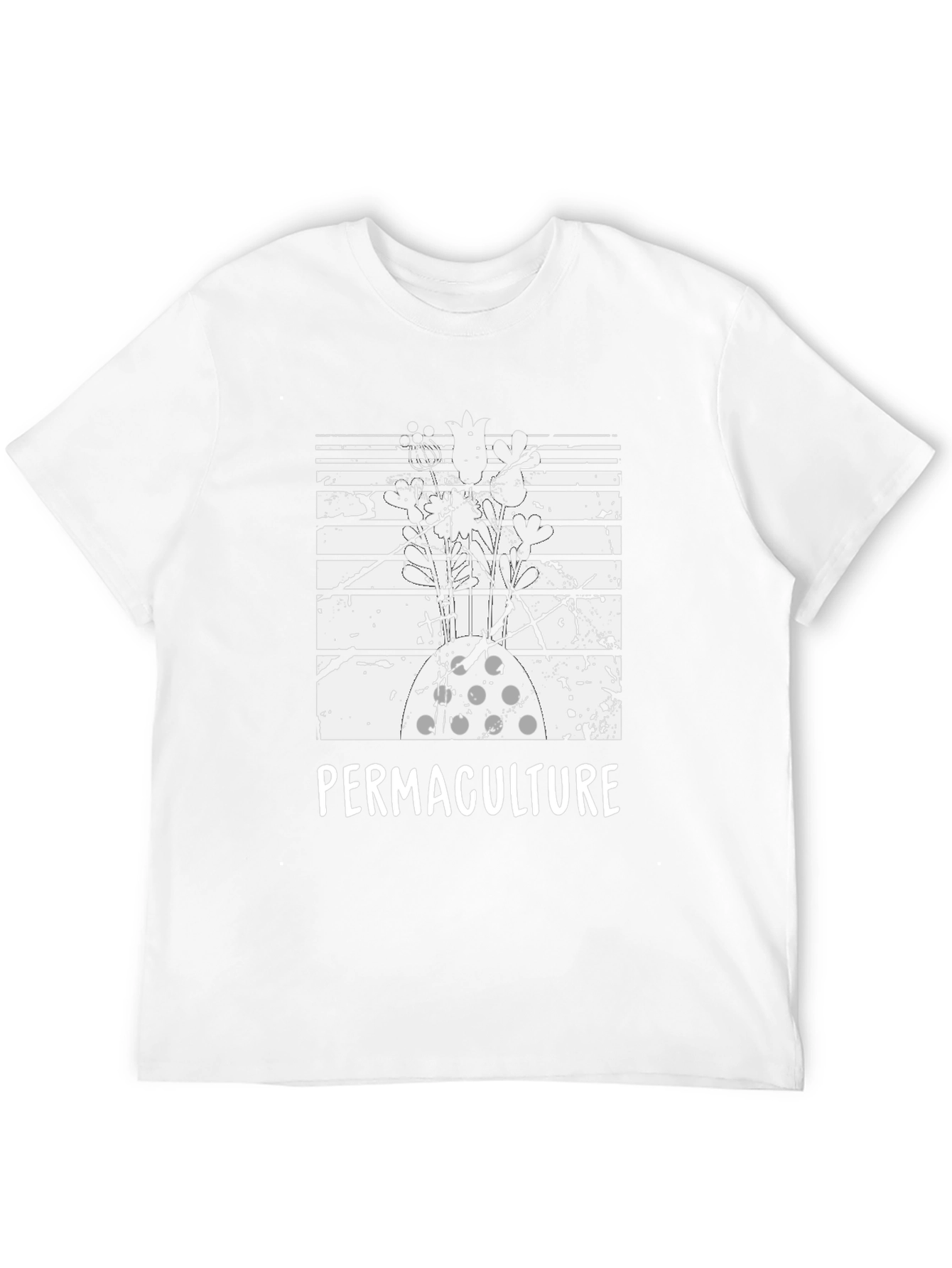 Permaculture Graphic Tee - Sustainable Living Shirt