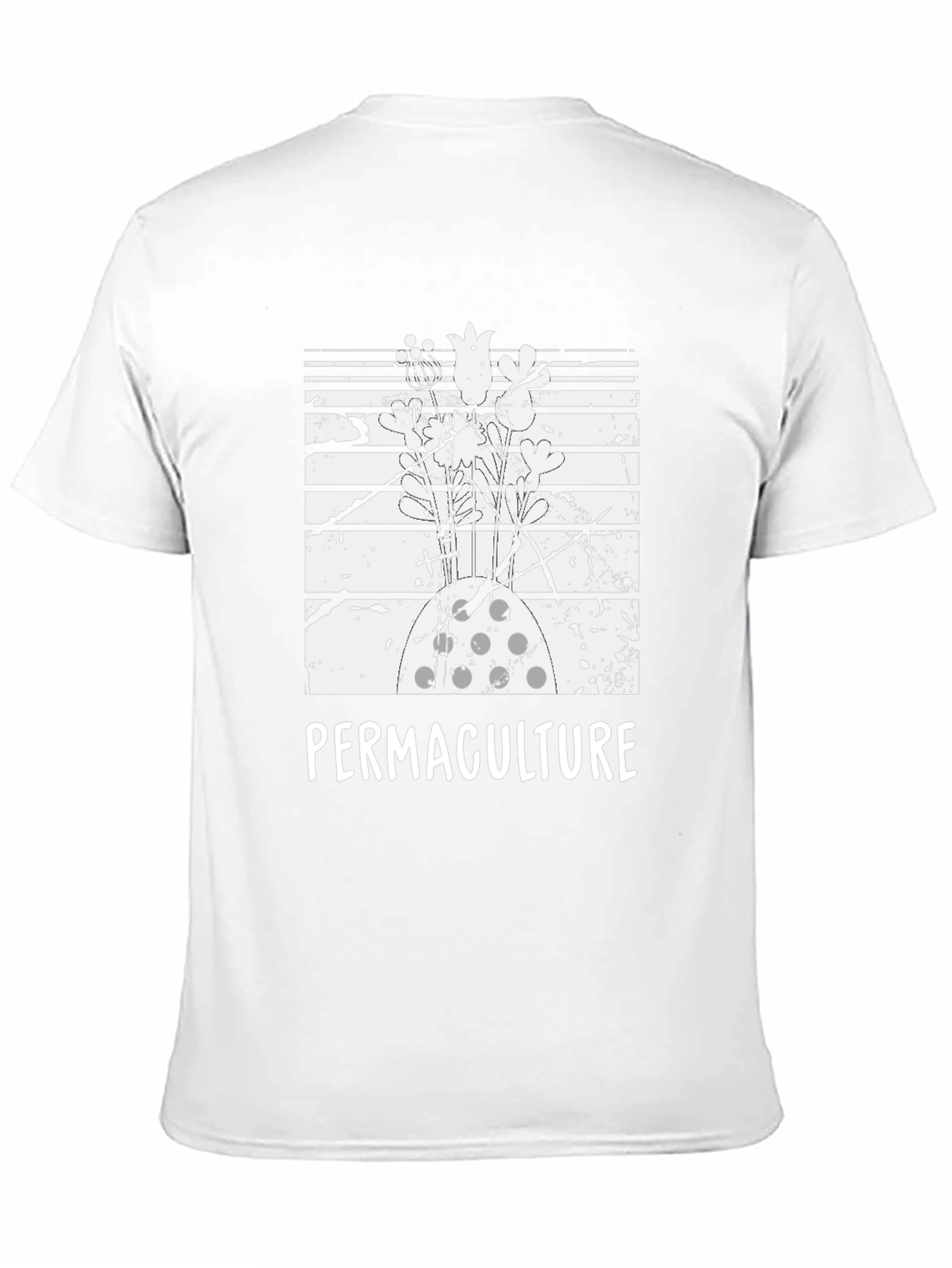 Permaculture Graphic Tee - Sustainable Living Shirt