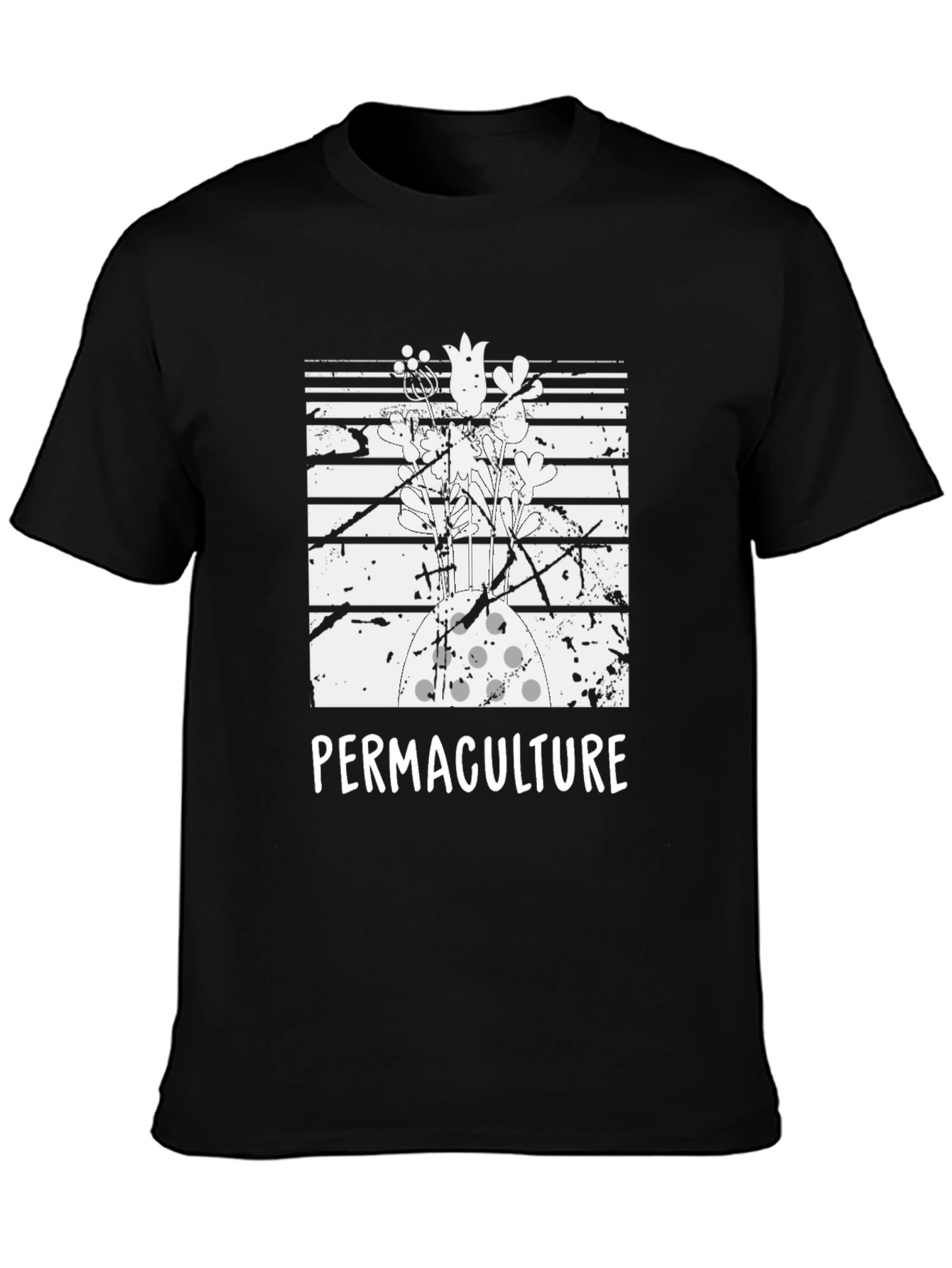 Permaculture Graphic Tee - Sustainable Living Shirt