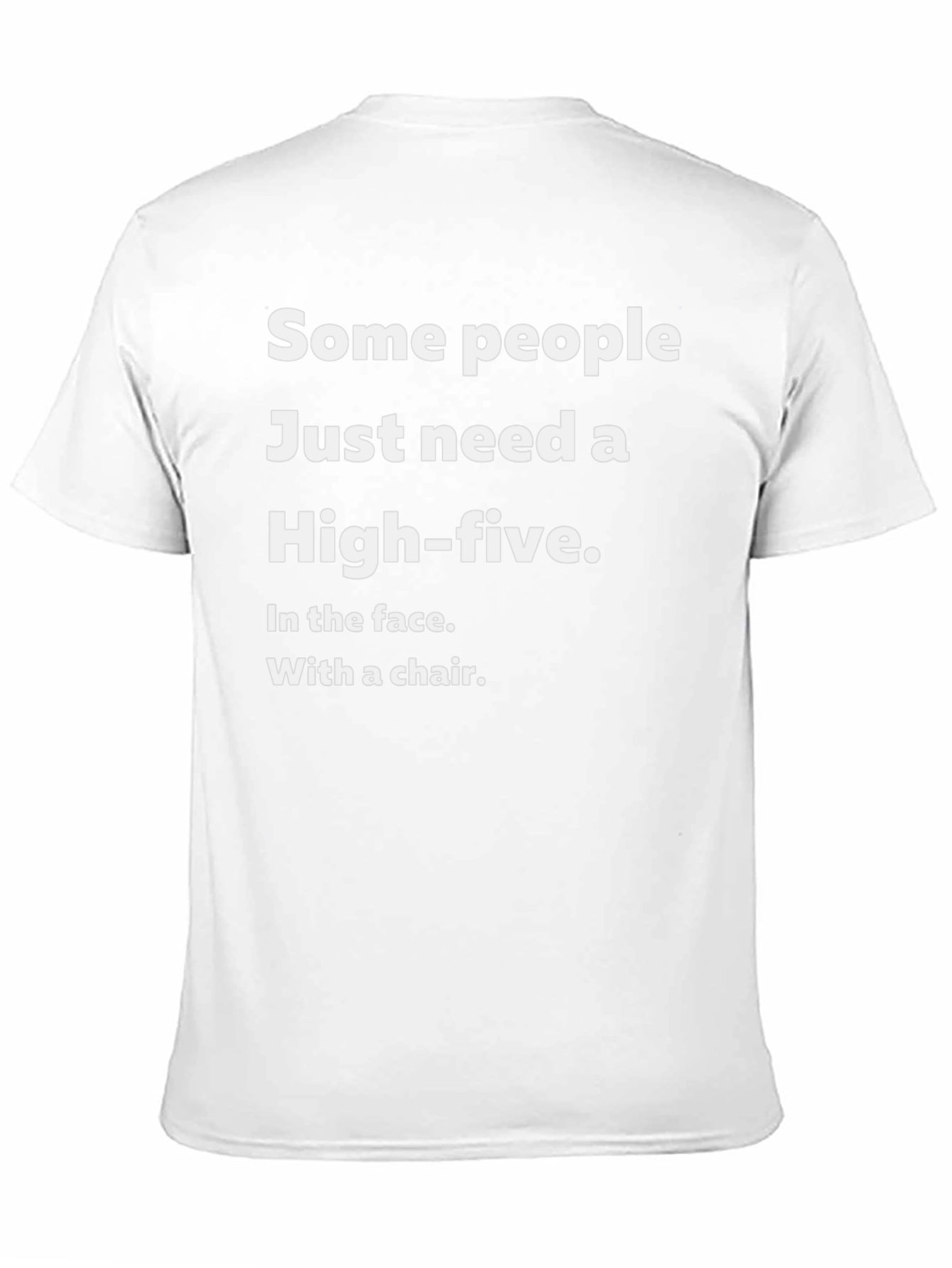 Sarcastic High-Five T-Shirt Funny Graphic Tee
