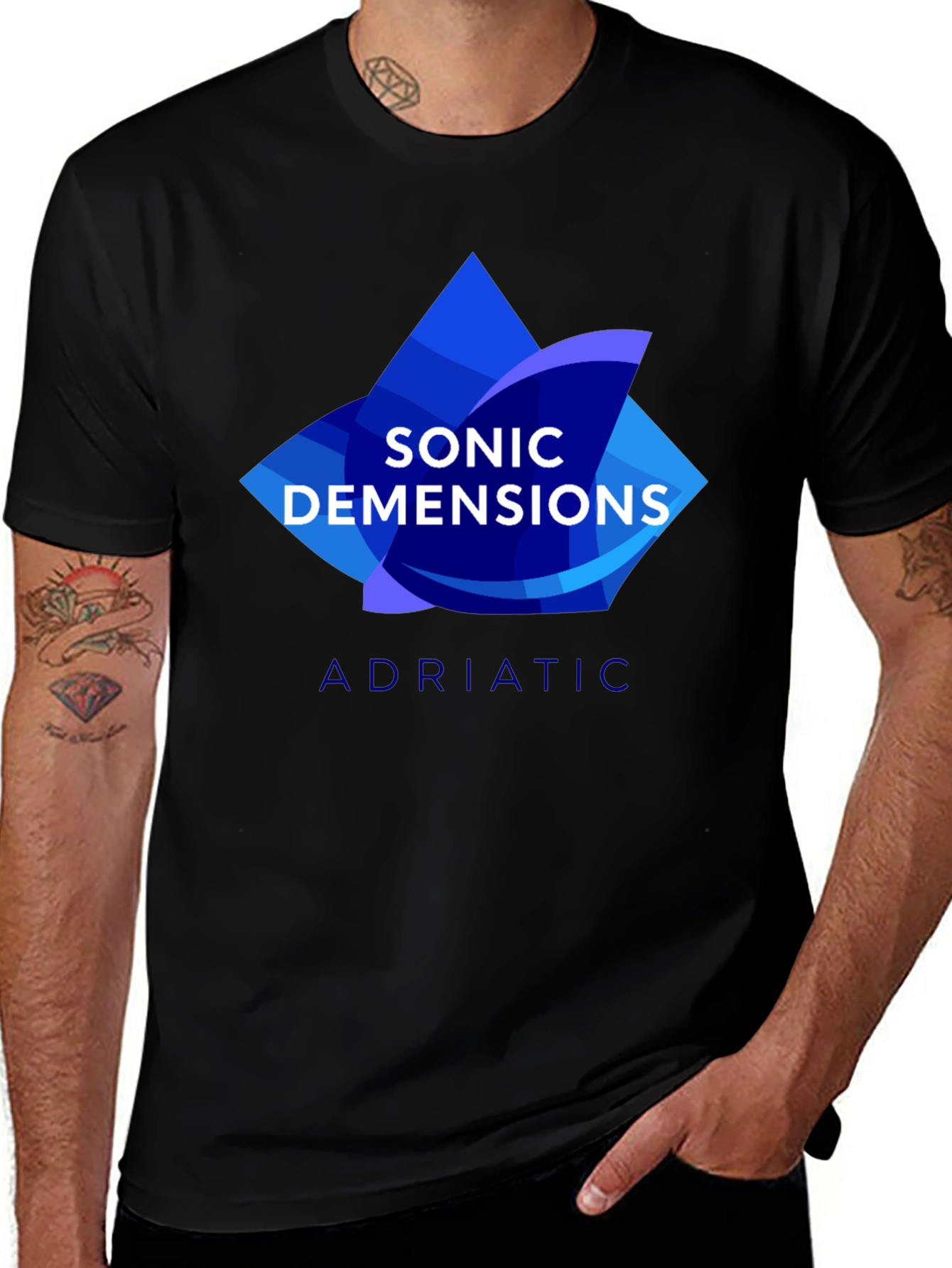 Sonic Dimensions Adriatic Black T-Shirt