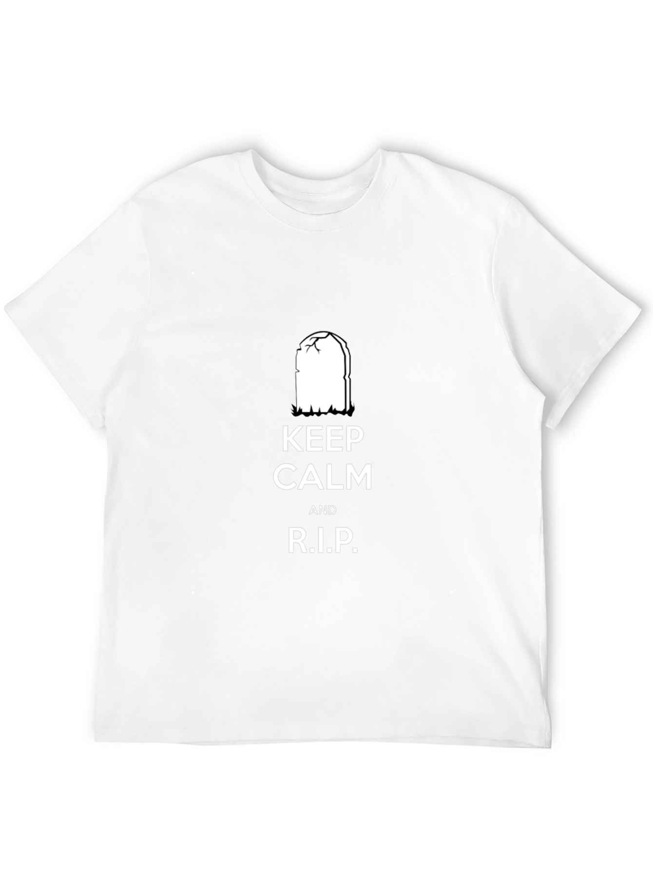 Keep Calm and R.I.P. Black T-Shirt
