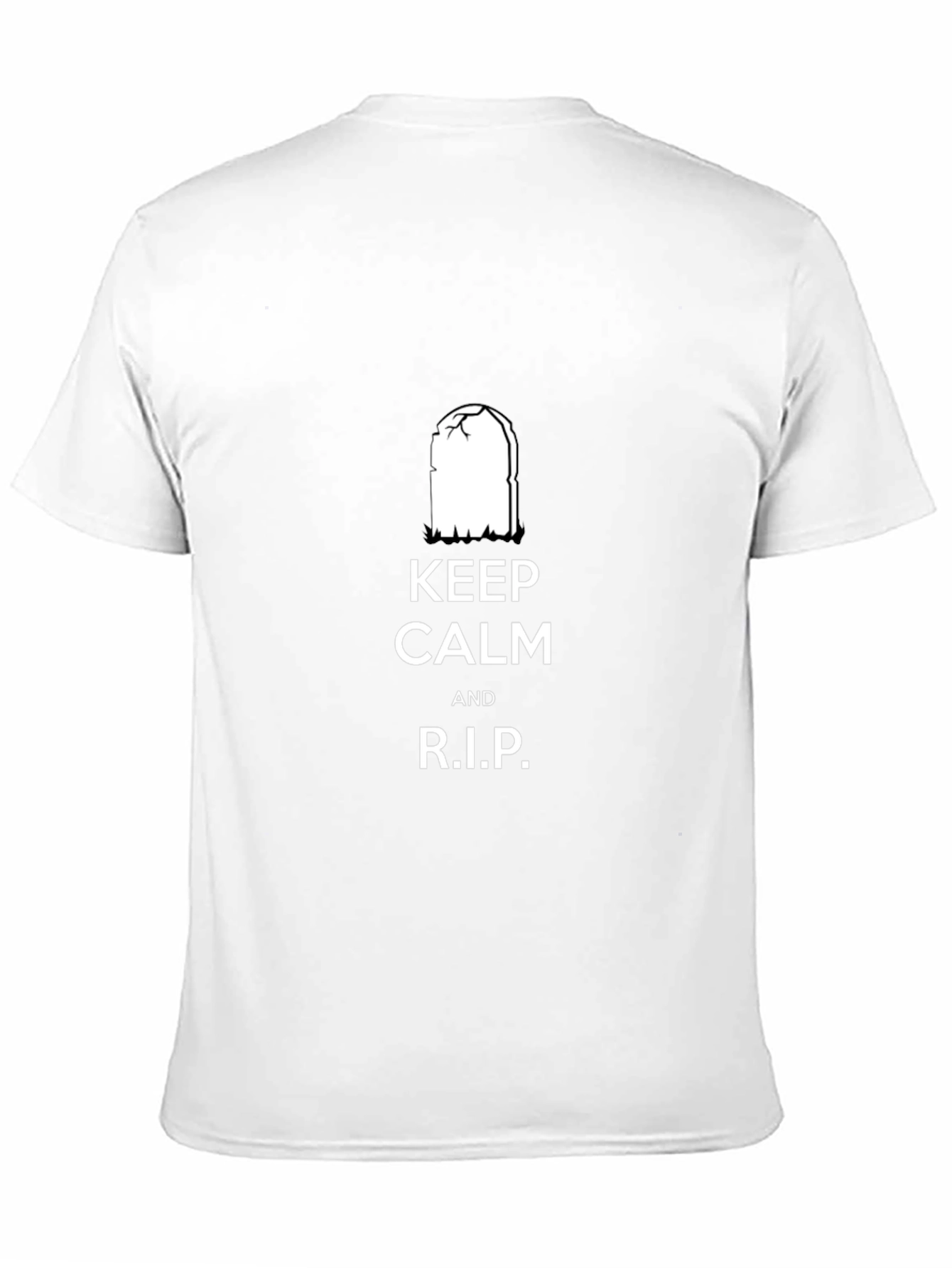 Keep Calm and R.I.P. Black T-Shirt