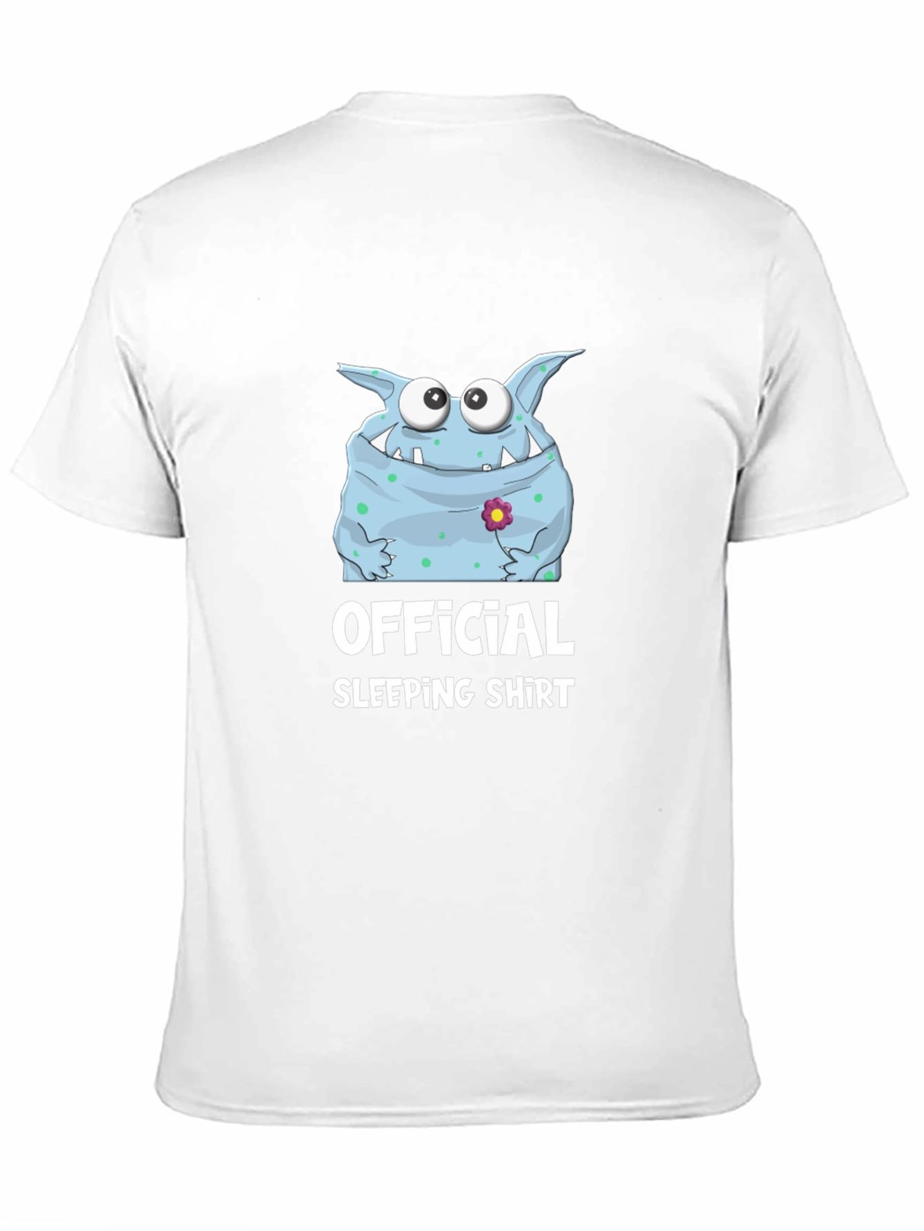 Official Sleeping Shirt Monster Graphic Tee
