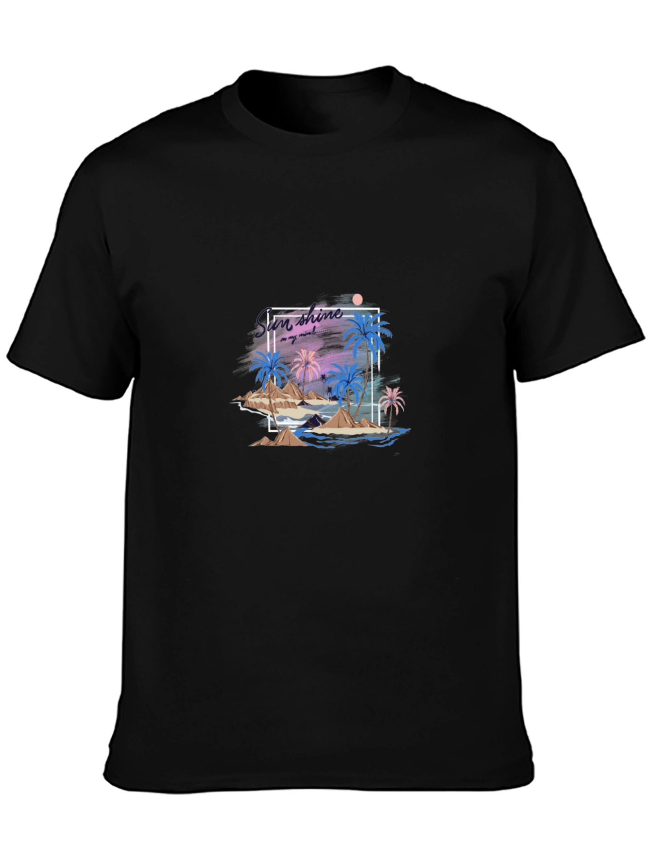 Island Vibes T-Shirt - Sunshine Graphic Tee