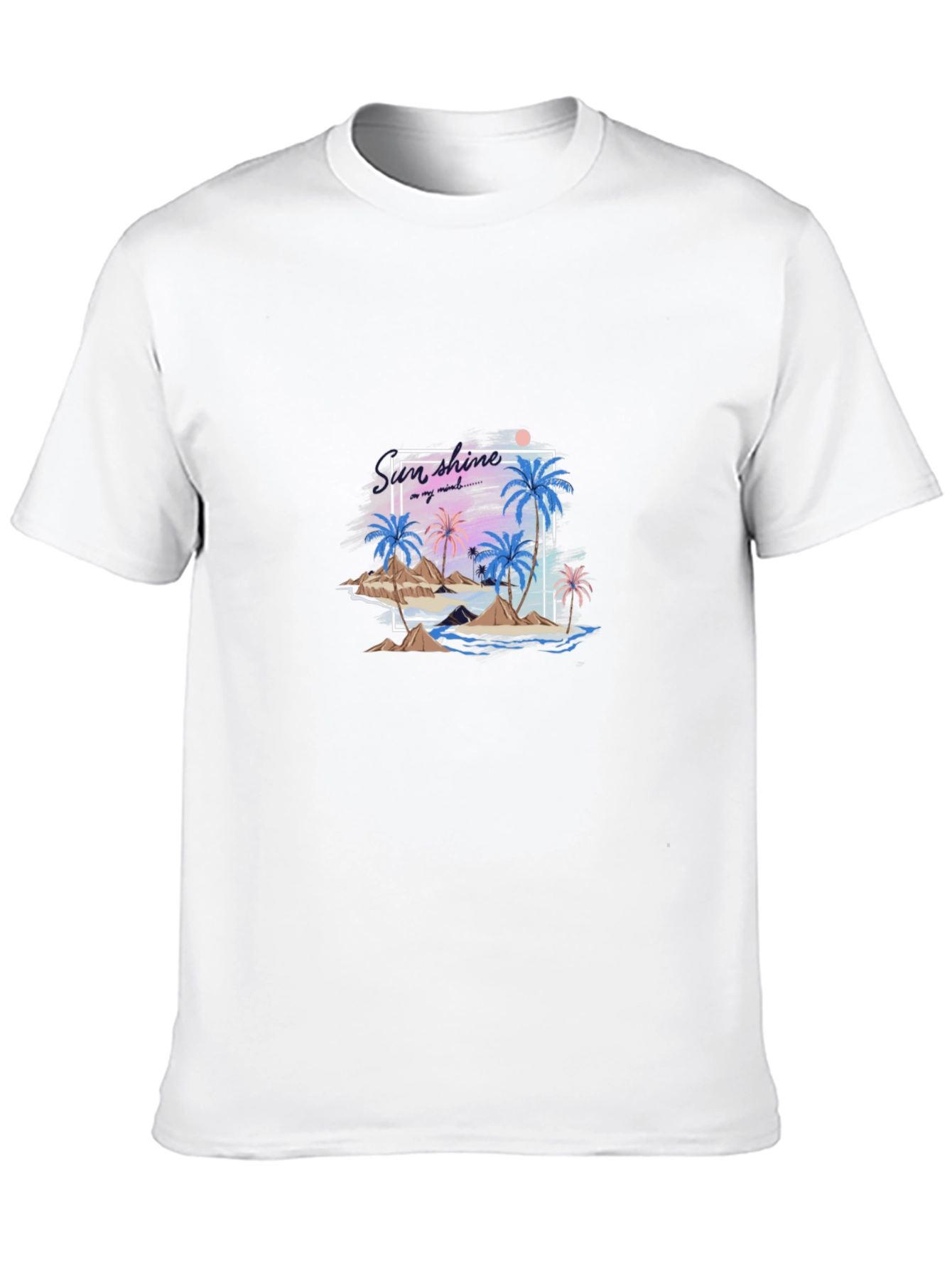Island Vibes T-Shirt - Sunshine Graphic Tee