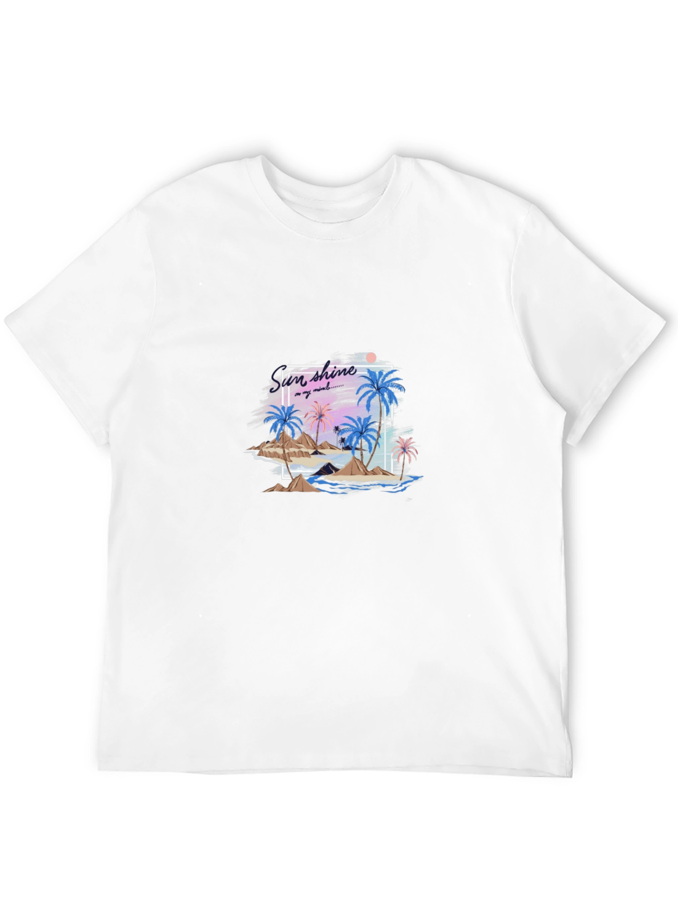 Island Vibes T-Shirt - Sunshine Graphic Tee