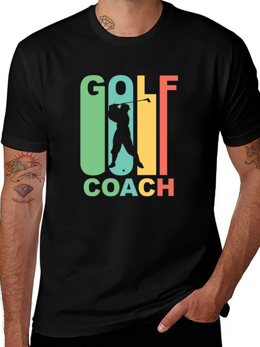Golf Coach Tee - Vintage Style Golfing T-Shirt