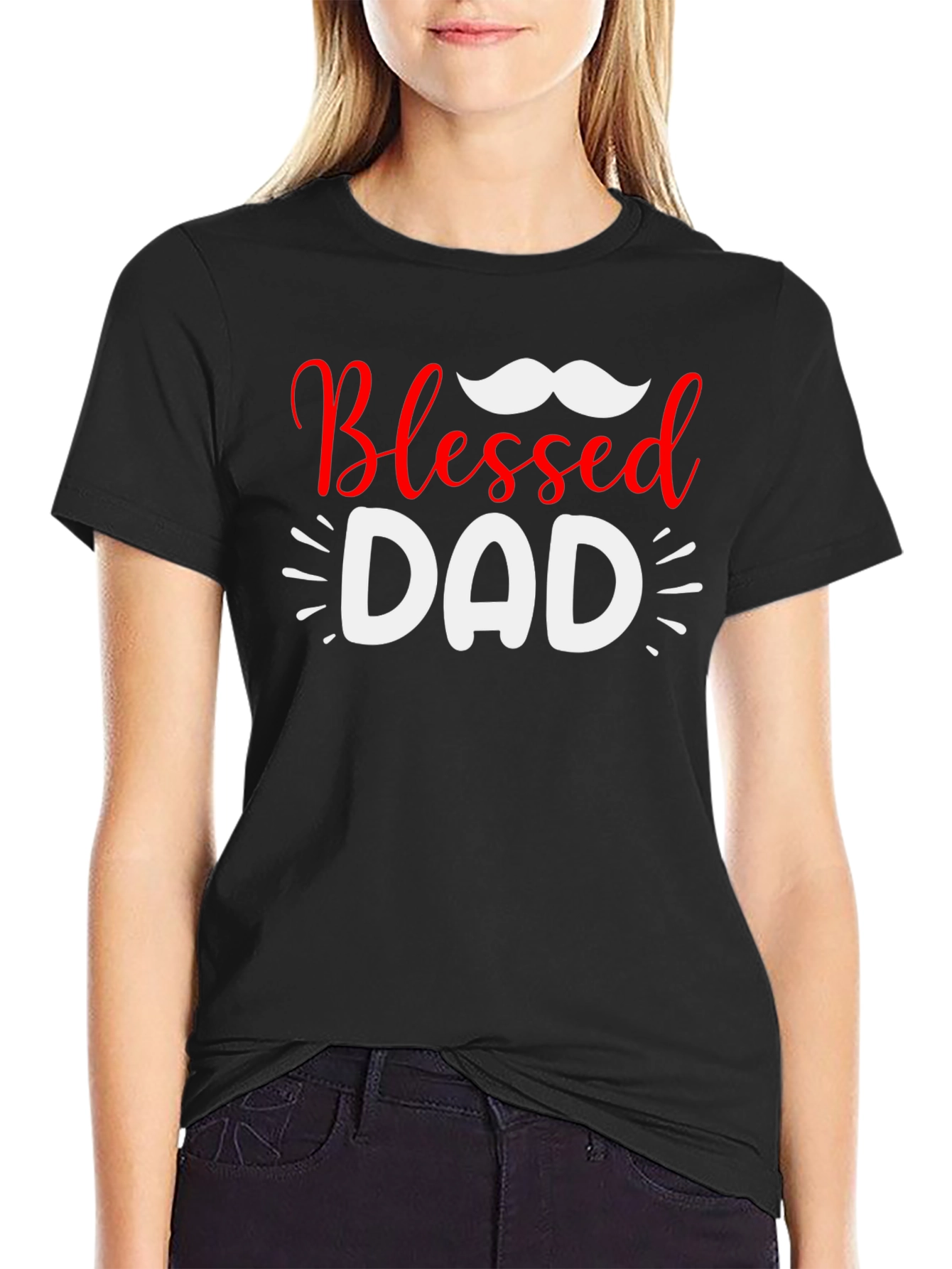 Blessed Dad T-Shirt - Stylish Fathers Day Gift