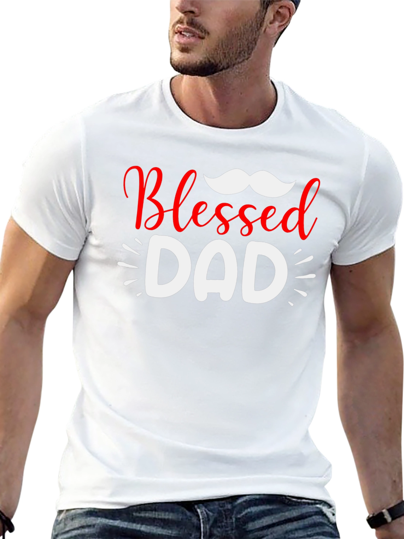 Blessed Dad T-Shirt - Stylish Fathers Day Gift