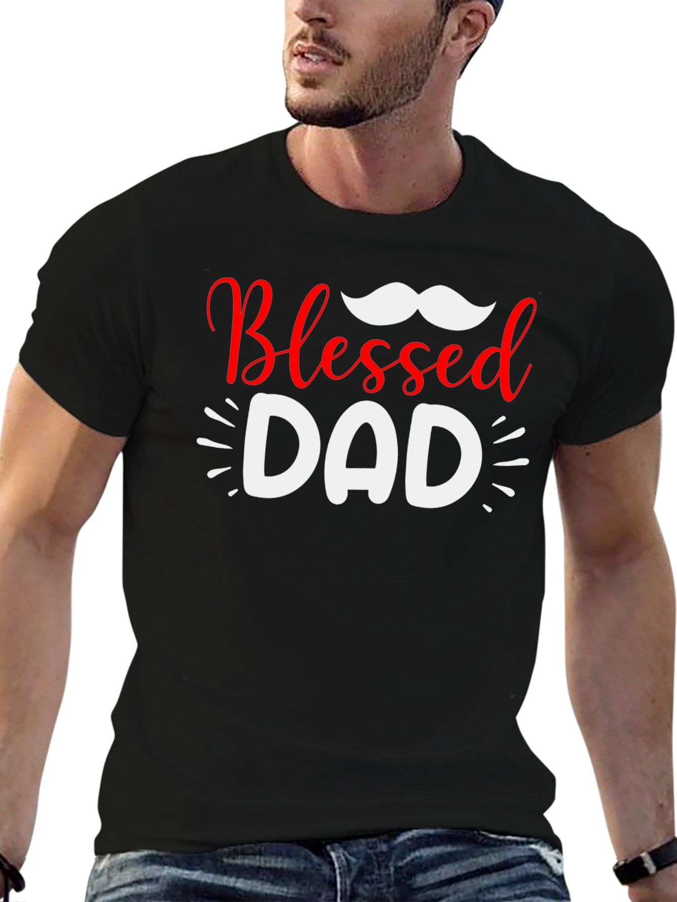 Blessed Dad T-Shirt - Stylish Fathers Day Gift