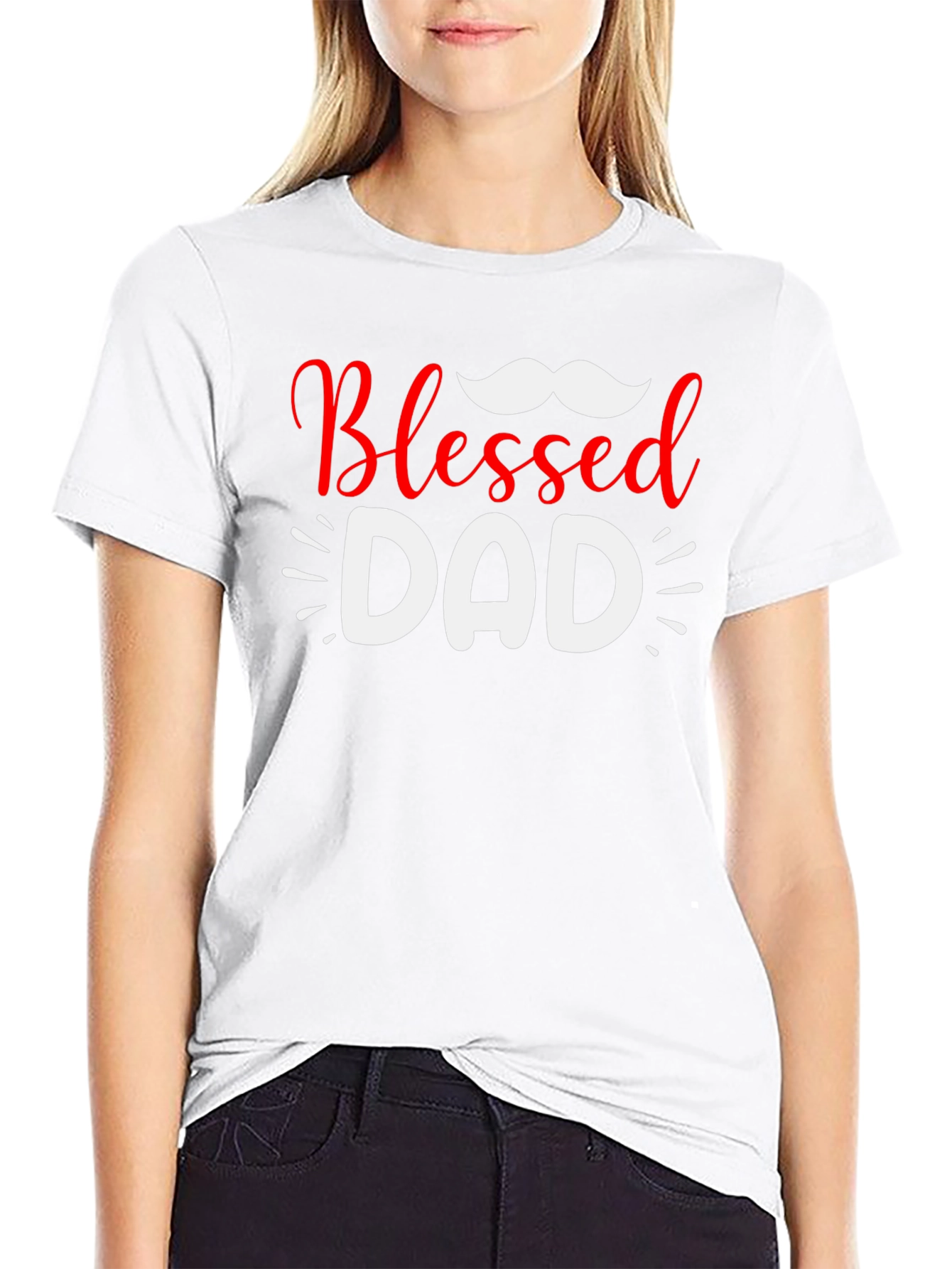 Blessed Dad T-Shirt - Stylish Fathers Day Gift