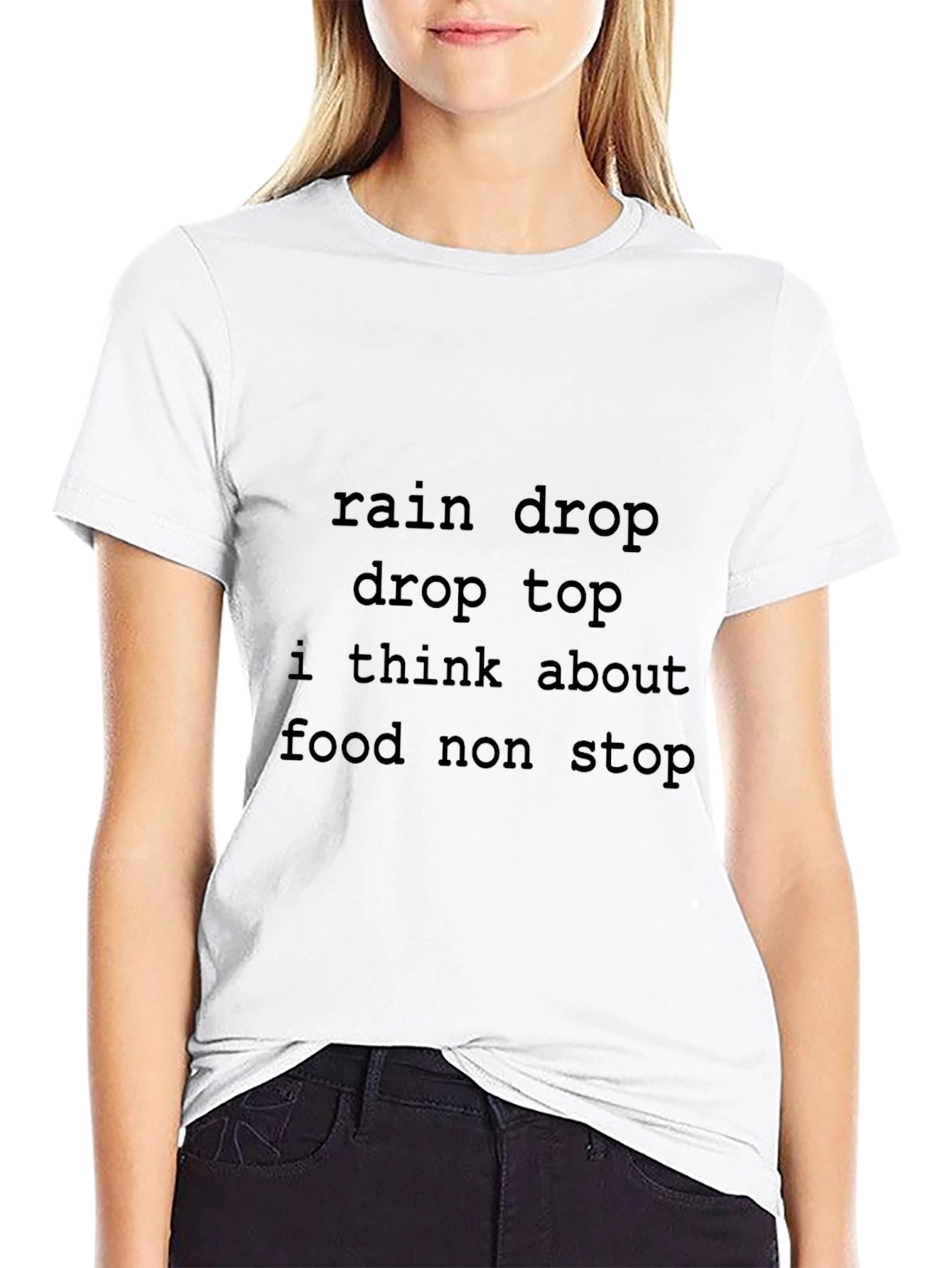 Rain Drop Foodie T-Shirt - Funny Food Lover Tee